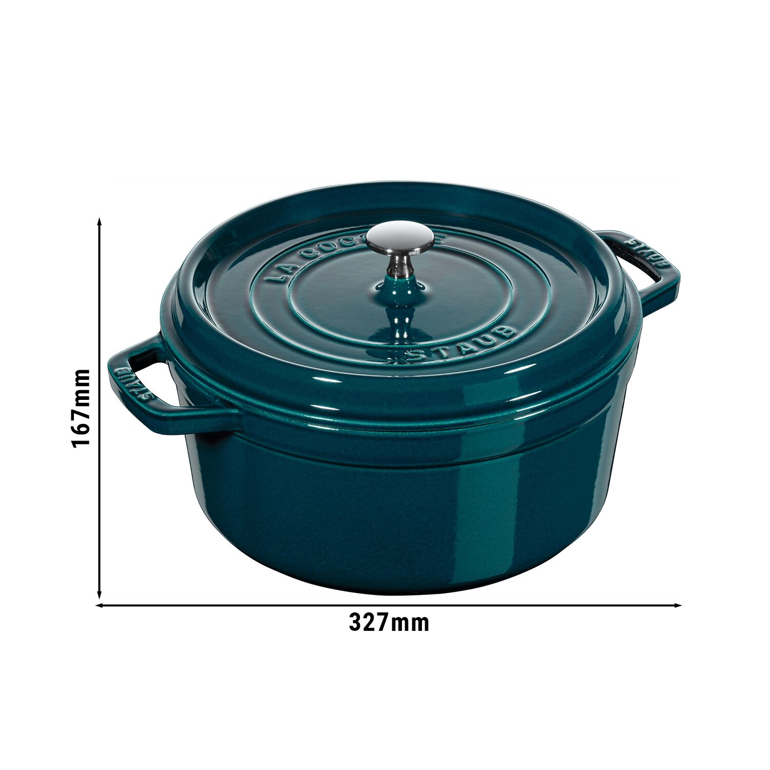 STAUB | LA COCOTTE - Cocotte - Ø 260mm - Gjutjärn - La-Mer