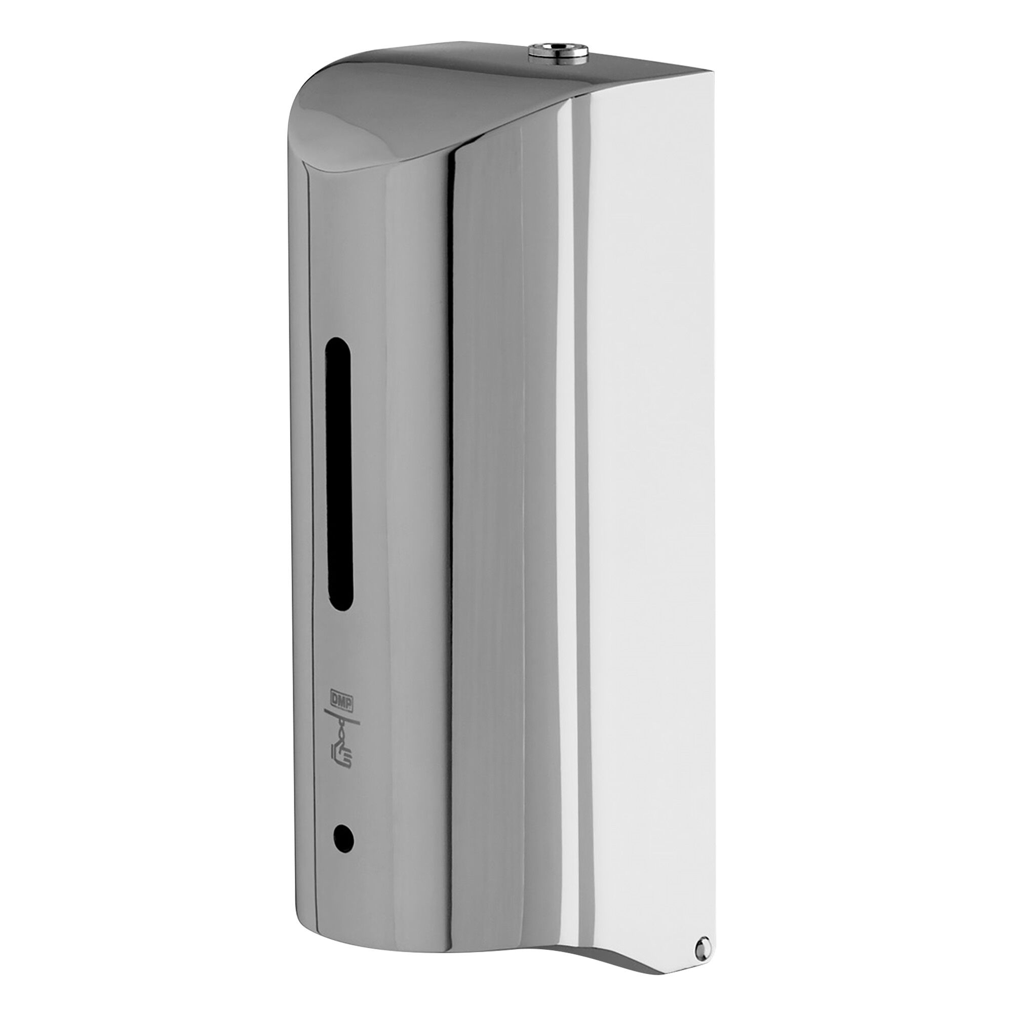 Distributeur de savon automatique - 1000ml - Acier inoxydable - mural, capteur infrarouge, sans contact, verrouillable, fenêtre de contrôle, réservoir amovible, anti-goutte