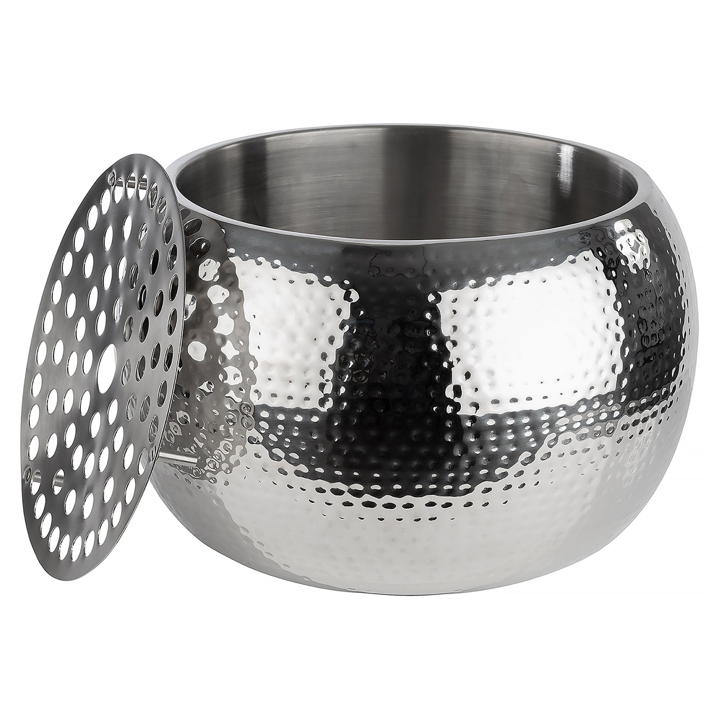 Vasque à bouteilles - BIG BOWL - Acier inoxydable 18/8 - 8 litres - Ø370mm - Hauteur:230mm