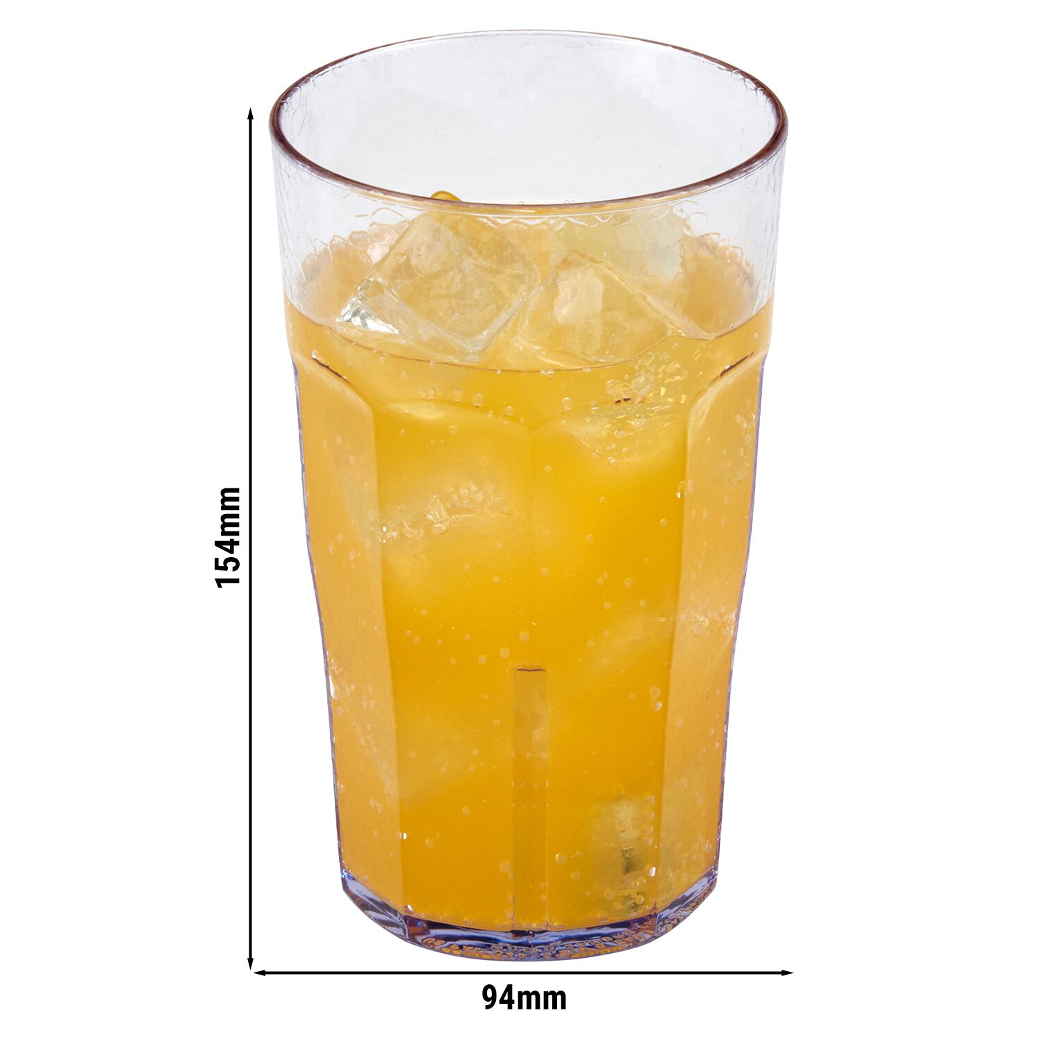 (36 Stück) CAMBRO | LAGUNA - Trinkbecher - 650ml - BPA-Frei - Transparent