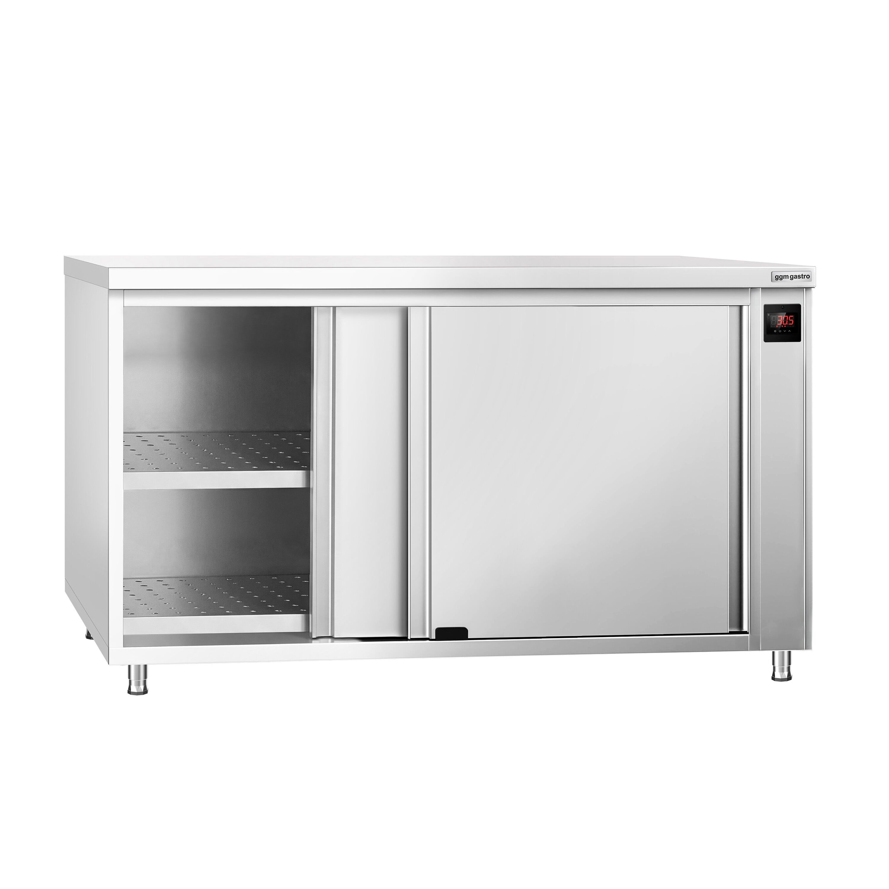 Armoire chauffante professionnelle - 2kW - 1 étagères - 1600x600x870mm