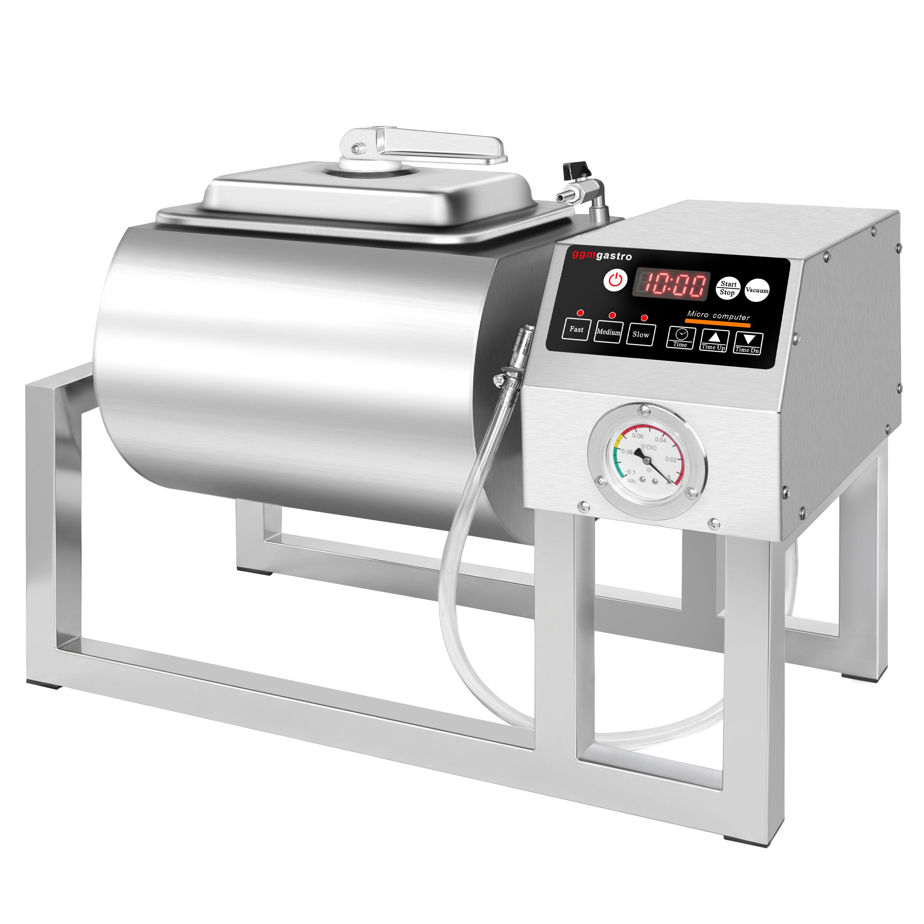 Machine à mariner sous vide - 18 litres - rotation des deux côtés - numérique - avec fonction minuterie