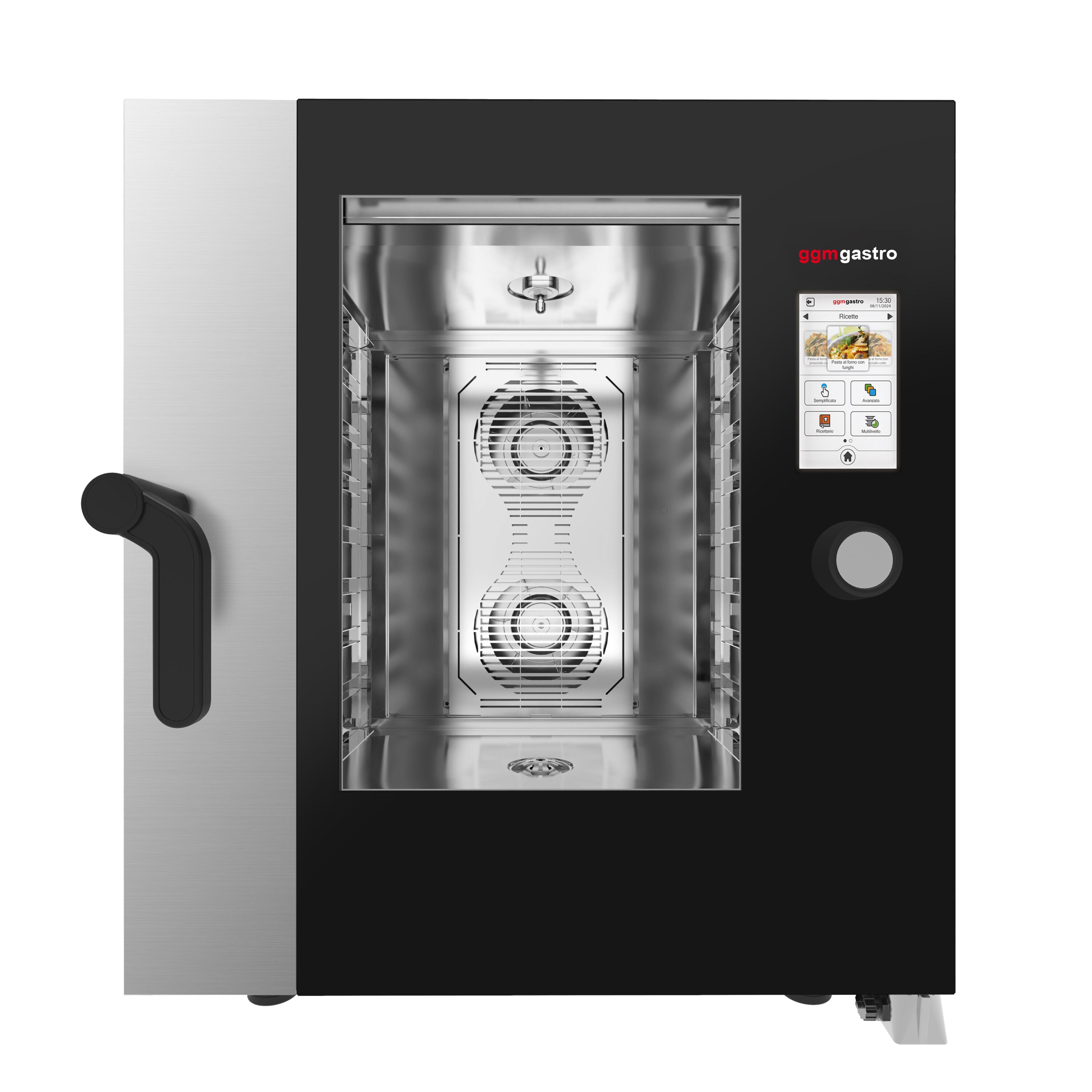 Four mixte - tactile - 7 x GN 1/1 - avec système de lavage et sonde de température