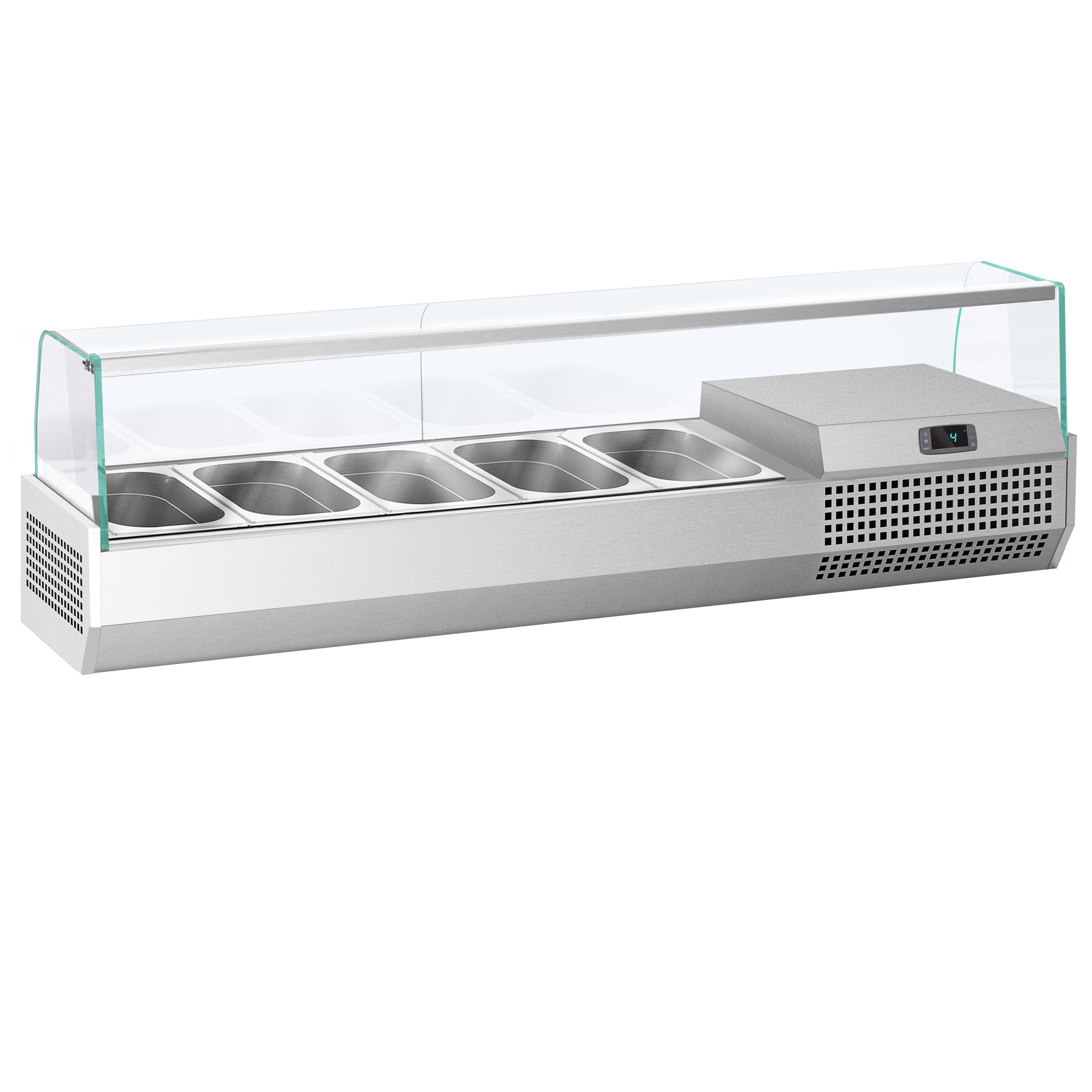 Vitrine Réfrigérée à Ingrédients PREMIUM PLUS - 1493x413mm - 5x GN 1/3