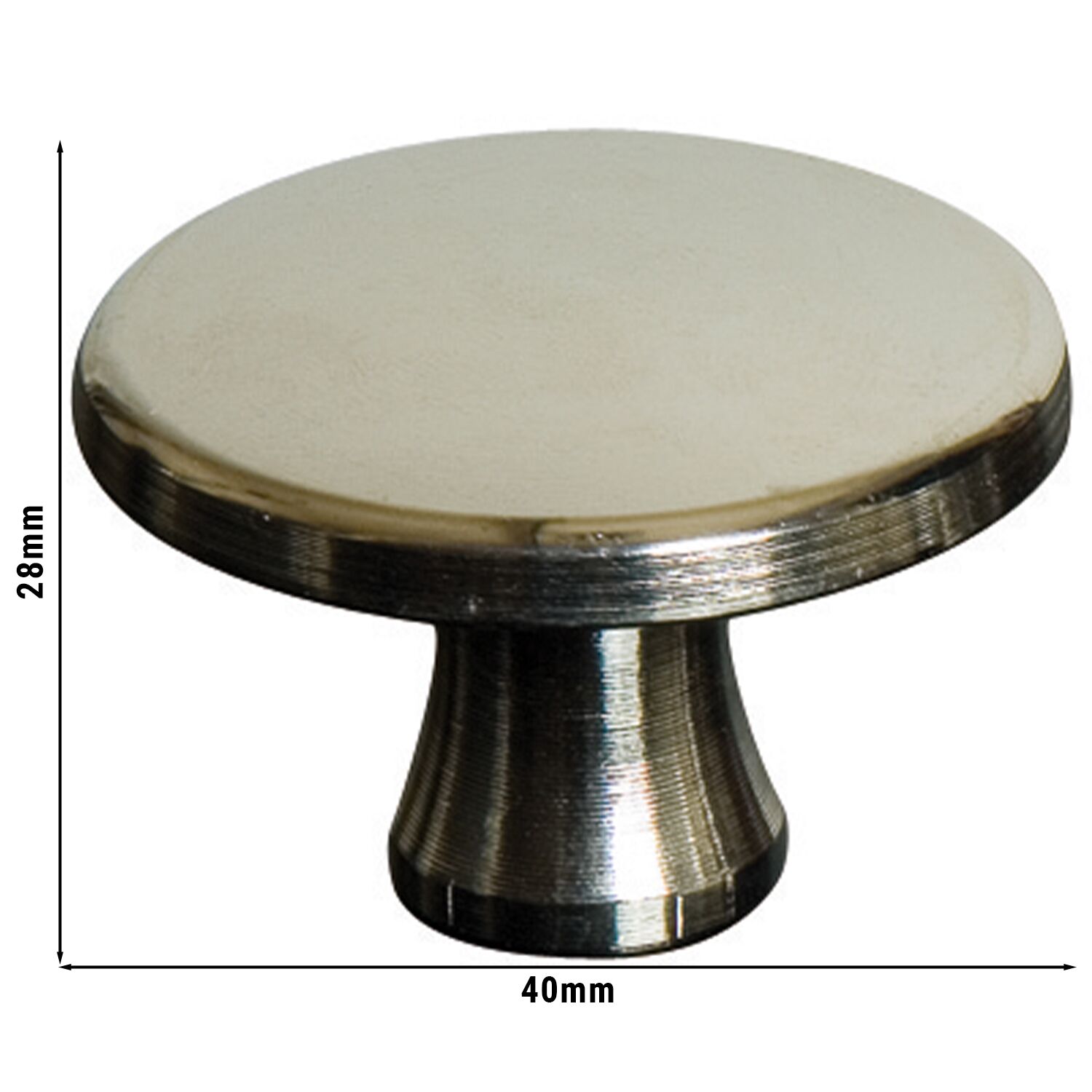 STAUB | La Cocotte Replacement Lid Knob – Ø40 mm - Stainless Steel (AISI 201) - Rustproof - Silver