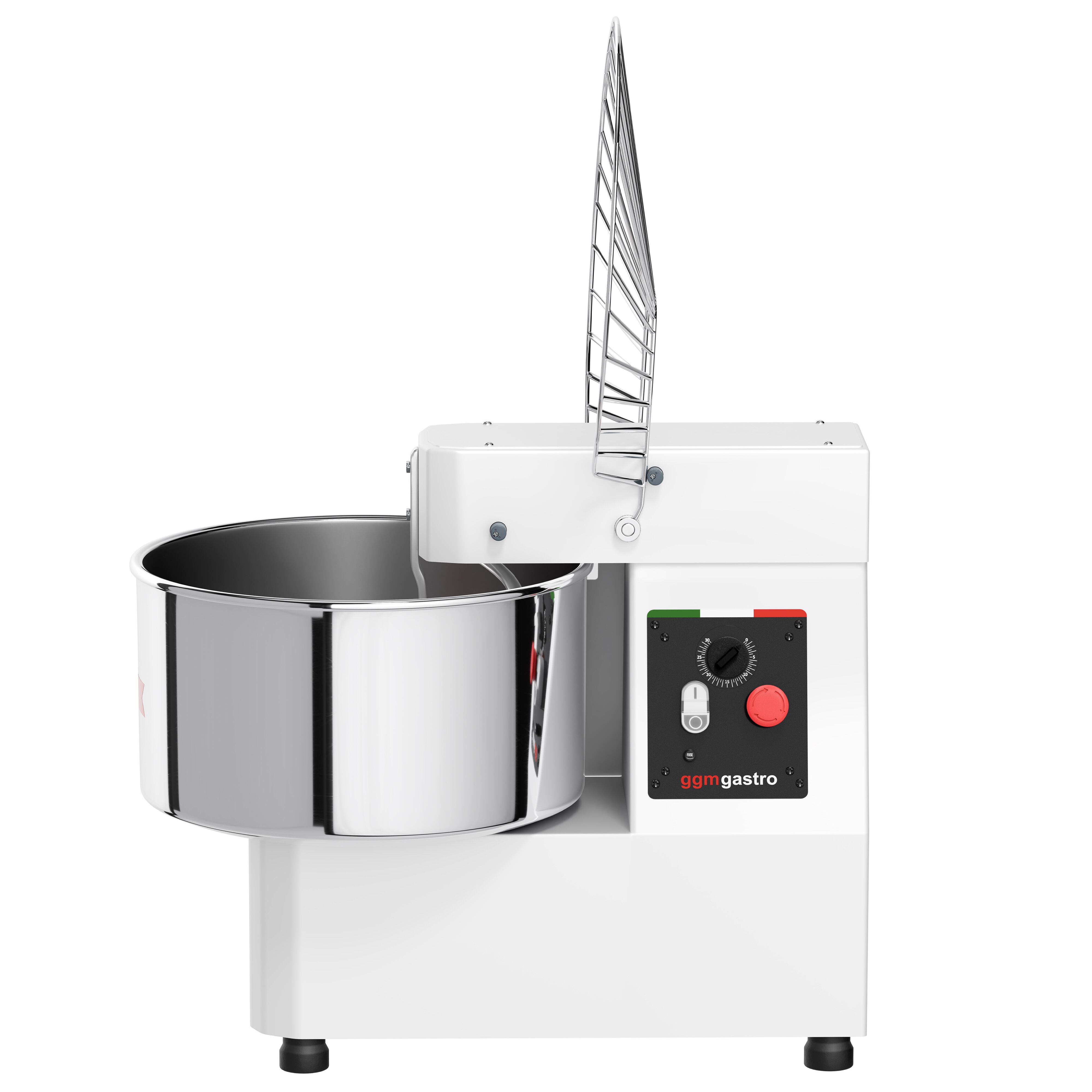 Pétrin à Pâte / Pétrin à spirale - 53 Litres / 44 kg - avec Cuve Fixe - Fonction Minuterie