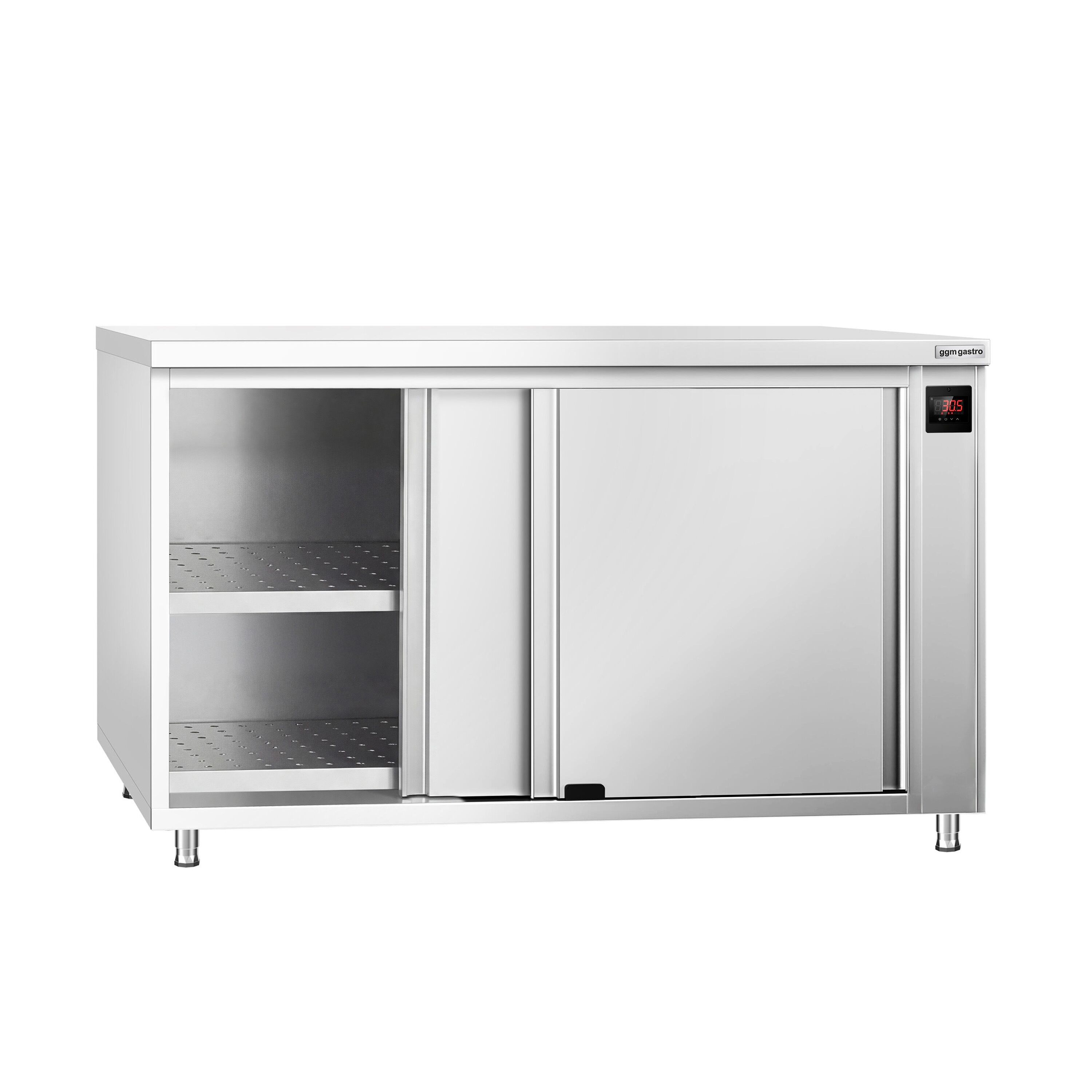 Armoire chauffante professionnelle - 1.5kW - 1 étagères - 1400x600x870mm