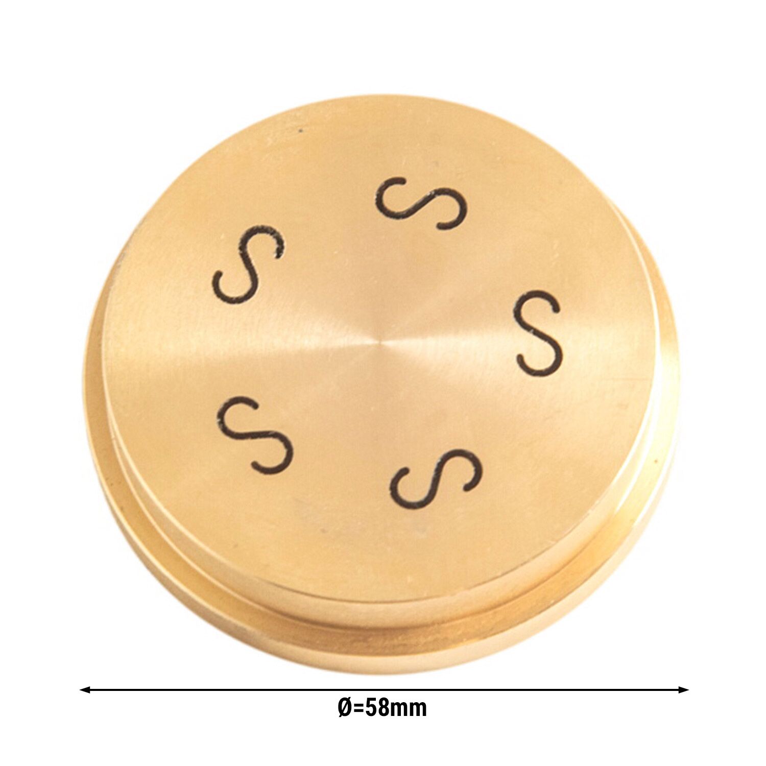 Pasta Die - Caserecce - 9x5mm - Ø 57mm - compatible with NMH13