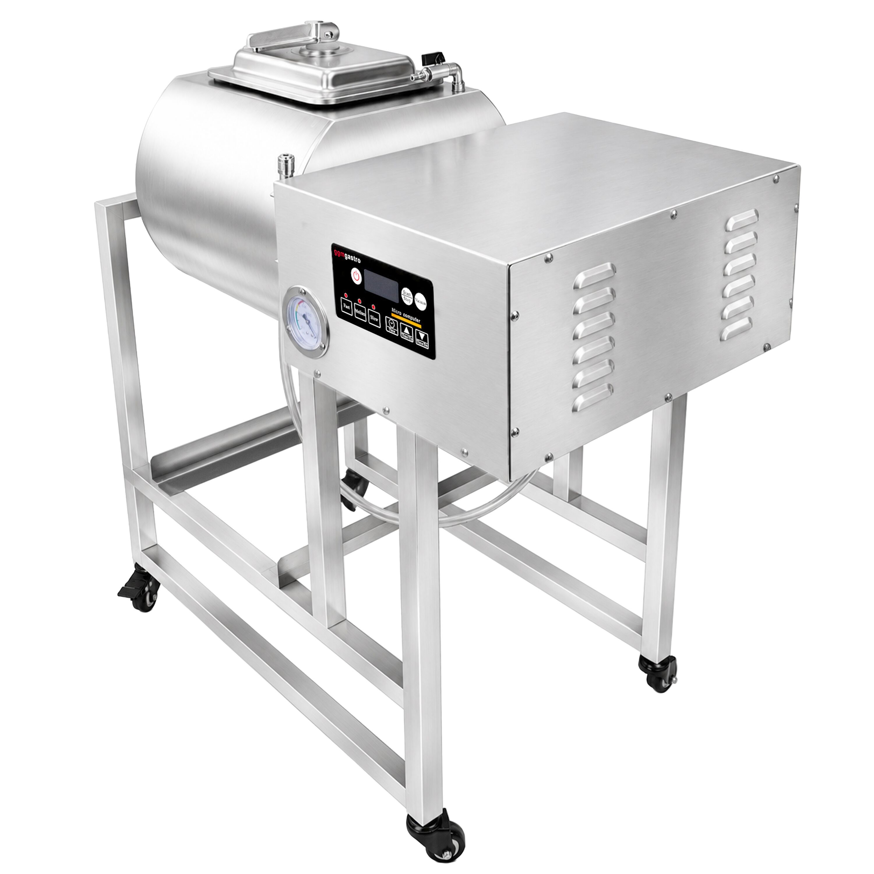 Machine à mariner sous vide - 38 litres - rotation des deux côtés - numérique - avec fonction minuterie