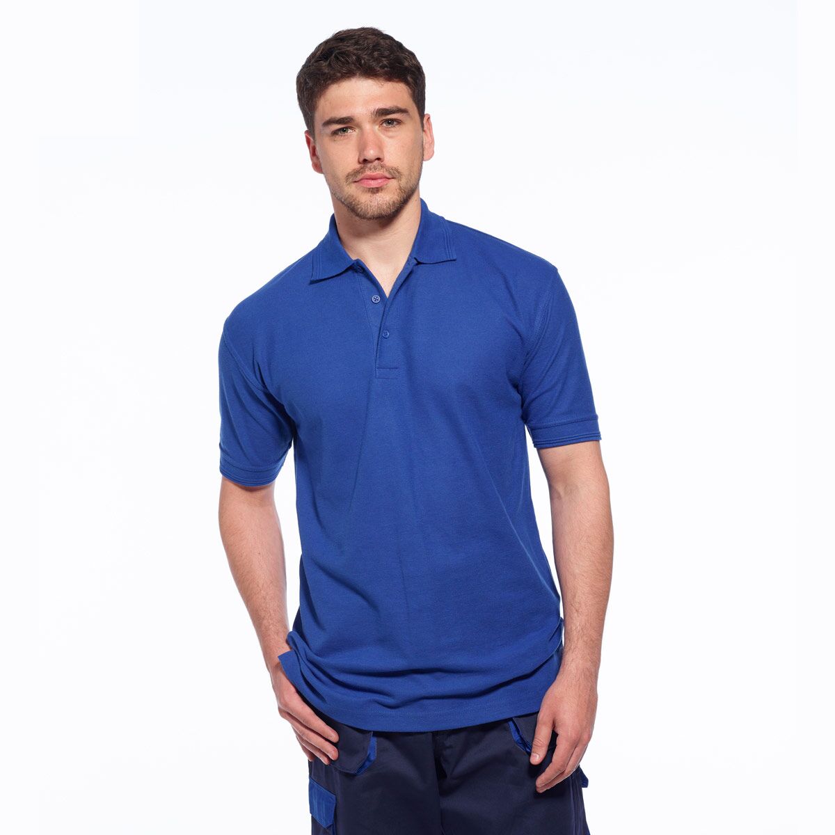 Polo homme – Bleu royal – Taille : L