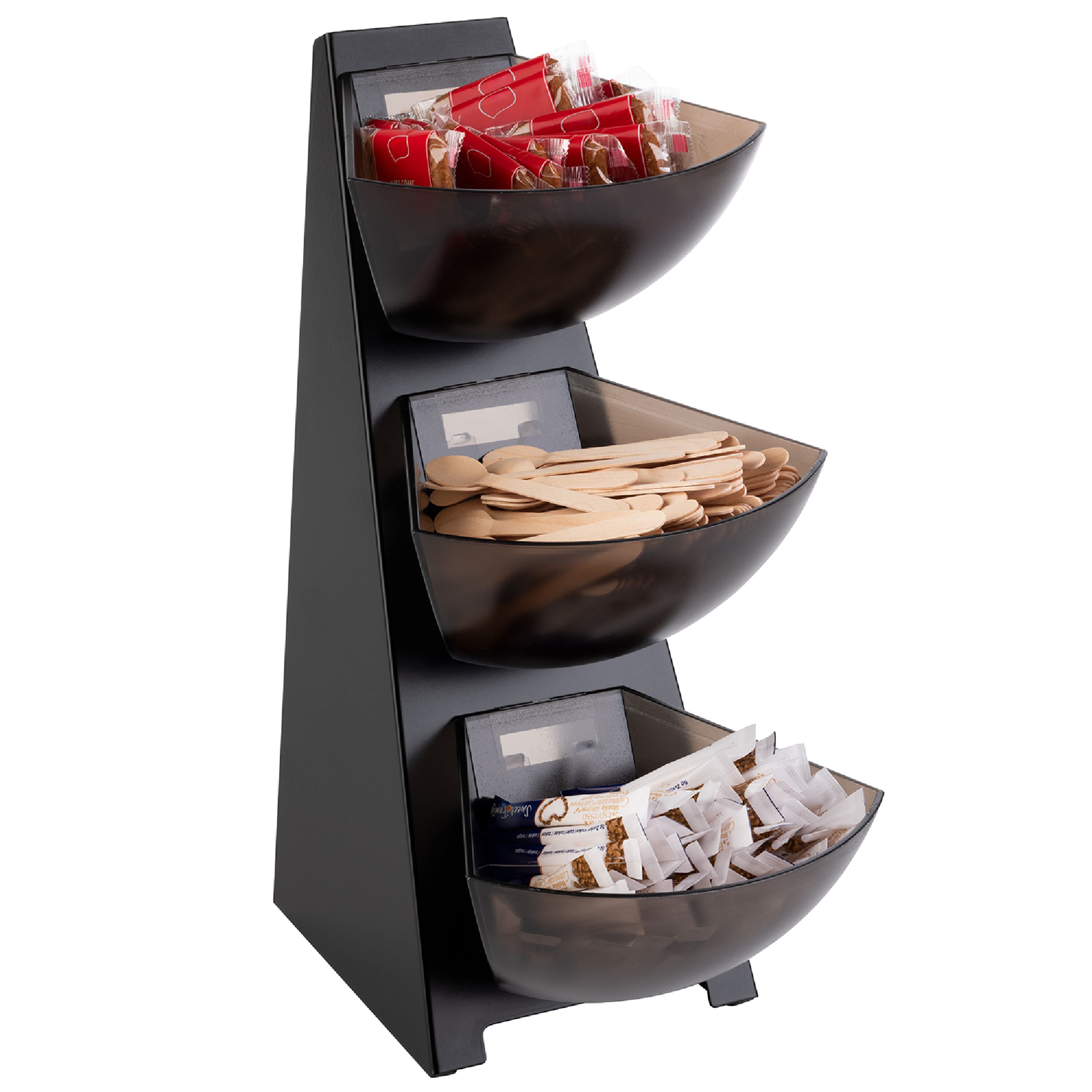 Support buffet - MULTI RACK - Acier inoxydable - Noir/Gris - Hauteur:410mm