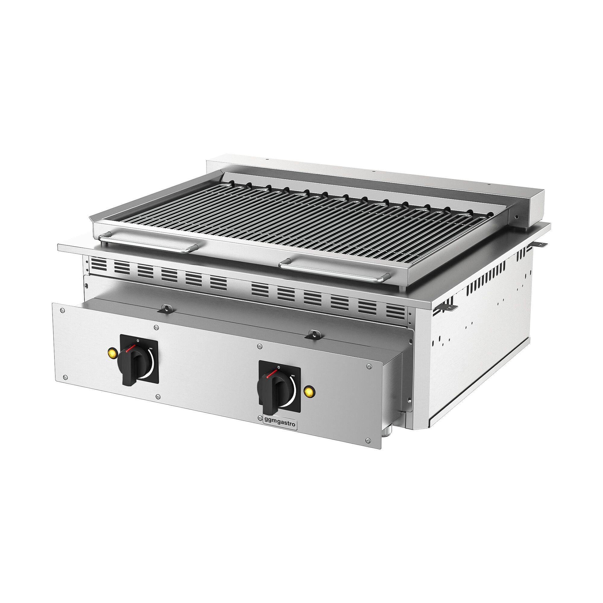 Grill électrique professionnel encastrable à eau - 8,75kW - P765mm