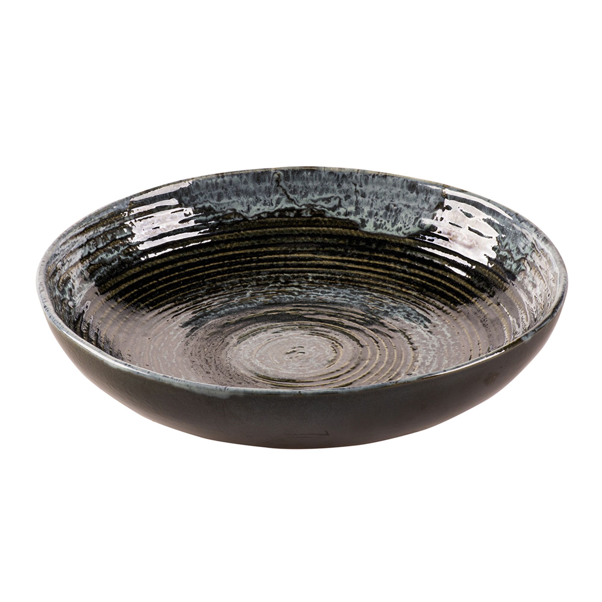 (6 pièces) METALLIC – Bol / Assiette creuse – Ø 260 mm – Argent