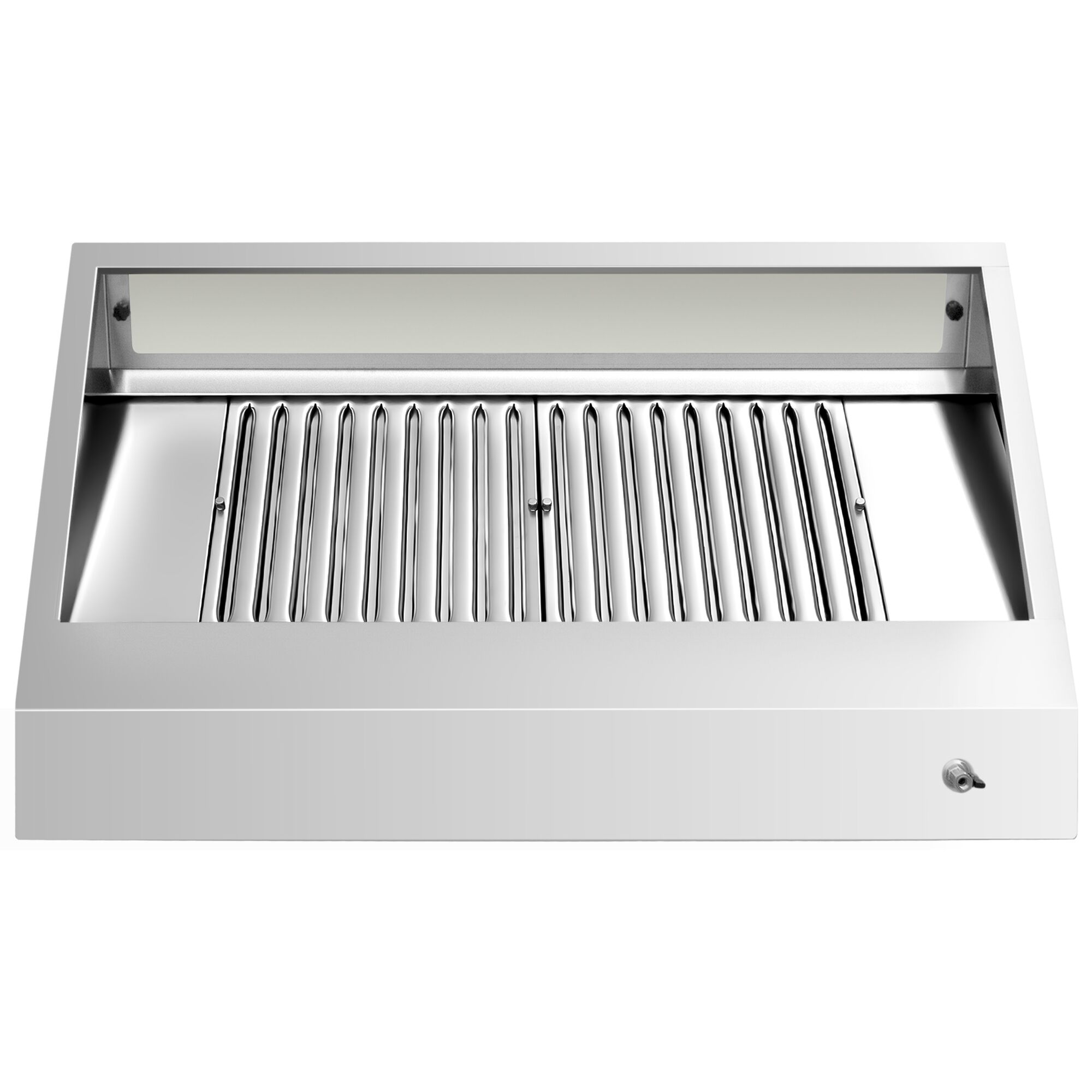 Hotte murale – 1200 mm – avec filtre et éclairage