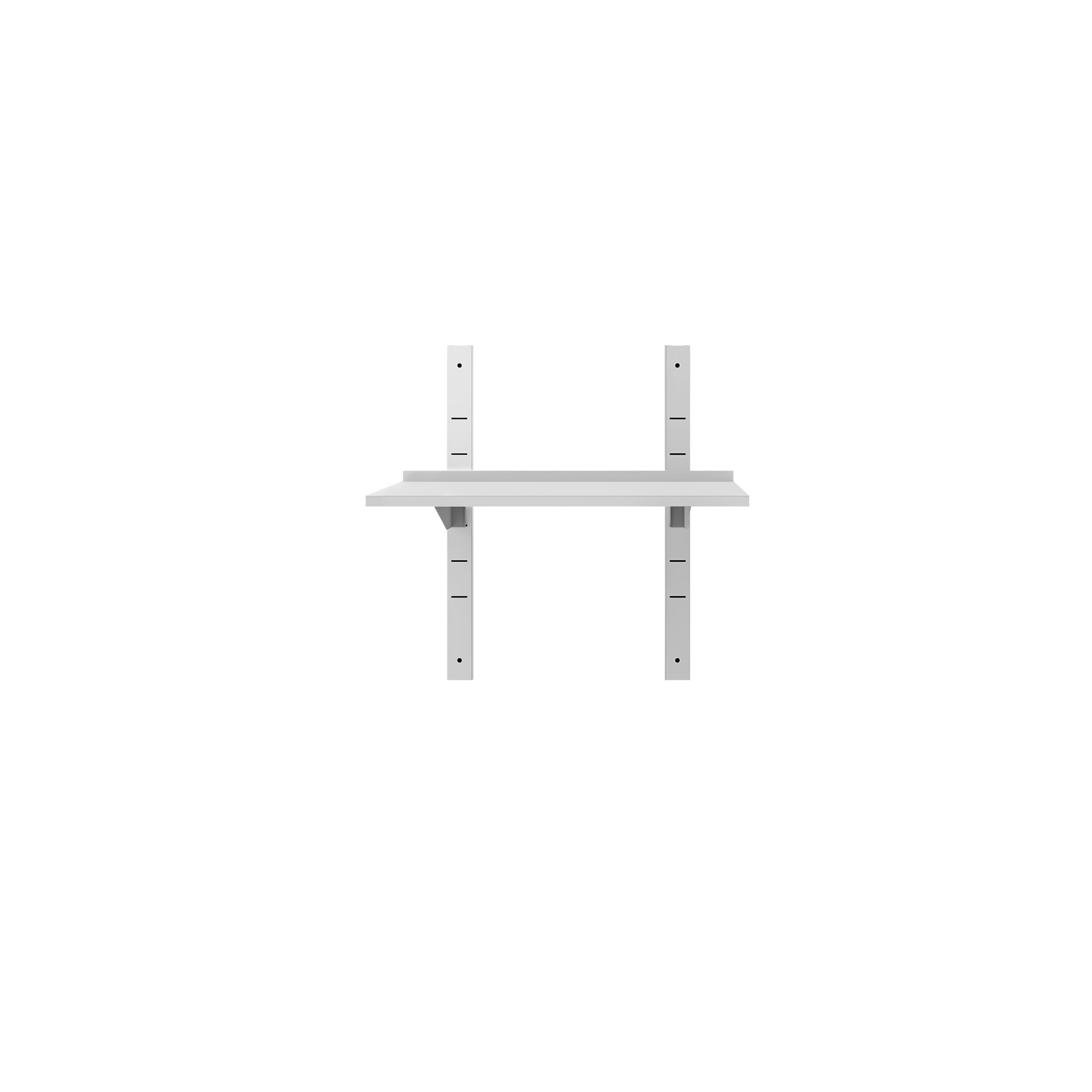 Étagère murale ECO en inox - 600 × 400 mm - avec 3 étages