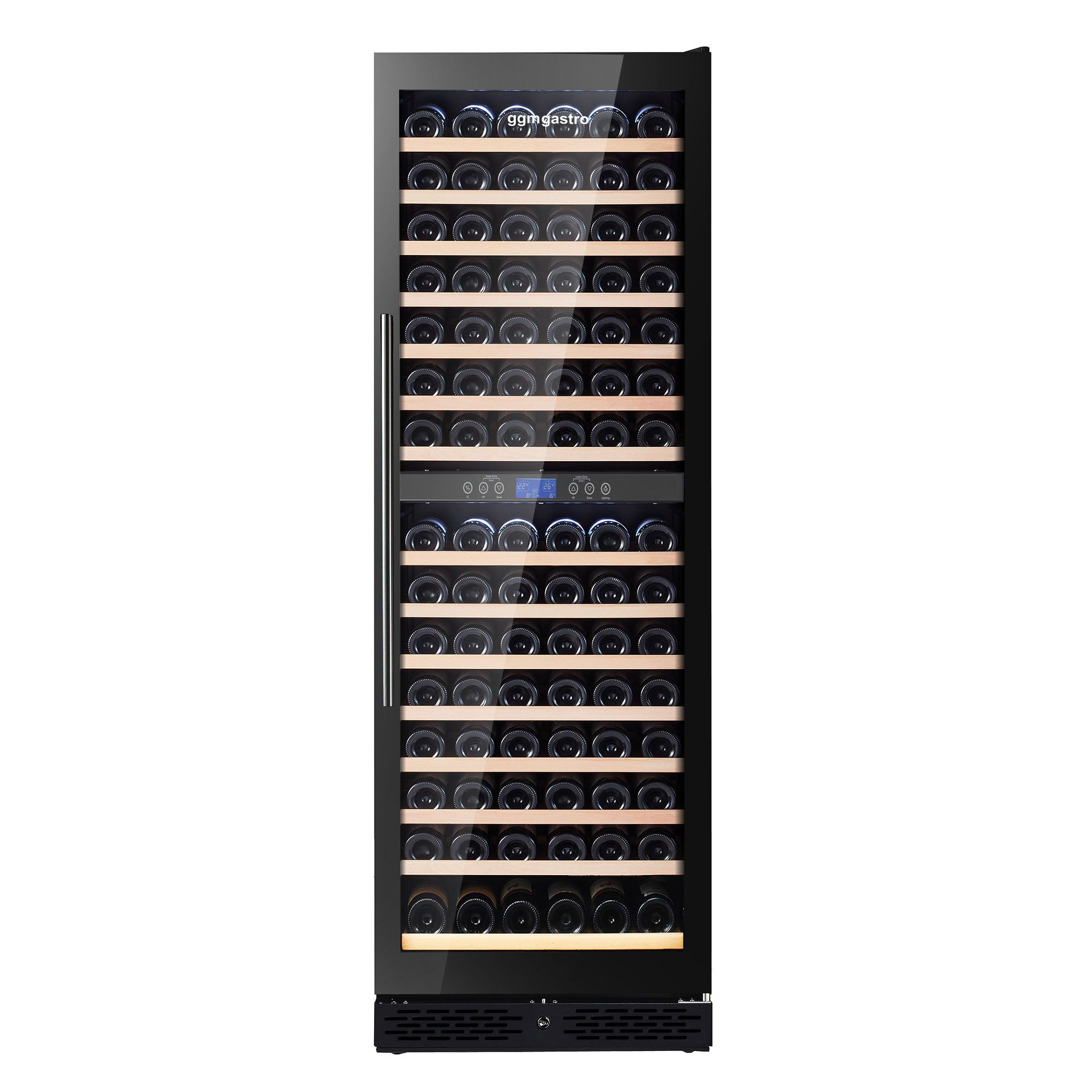 Cave à Vin - 2 Zones Climatiques - 450 Litres - max. 160 Bouteilles