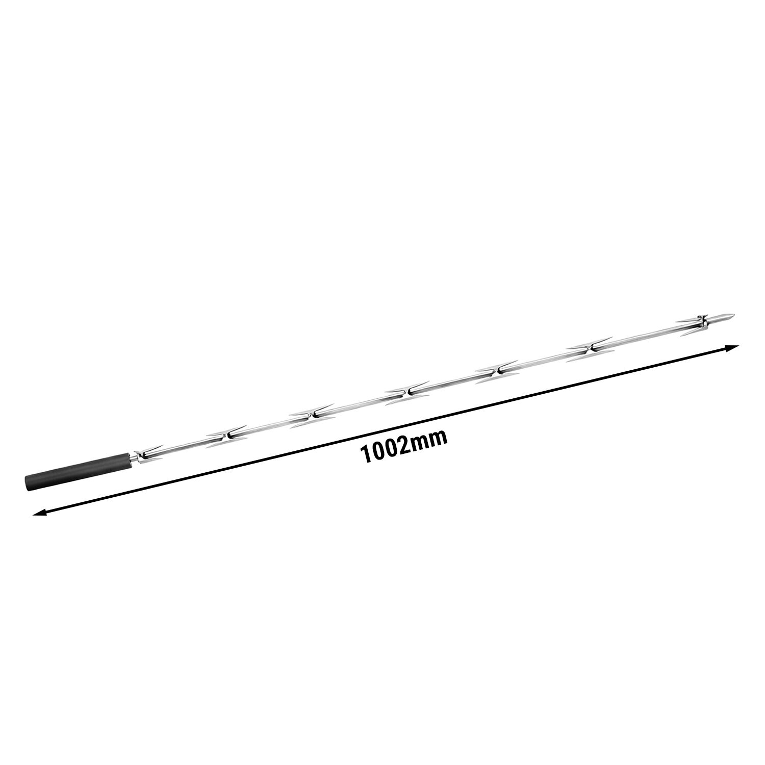 Lame en acier inox avec brochette pour grils à poulets - Acier inox - compatible avec Séries GM & EM