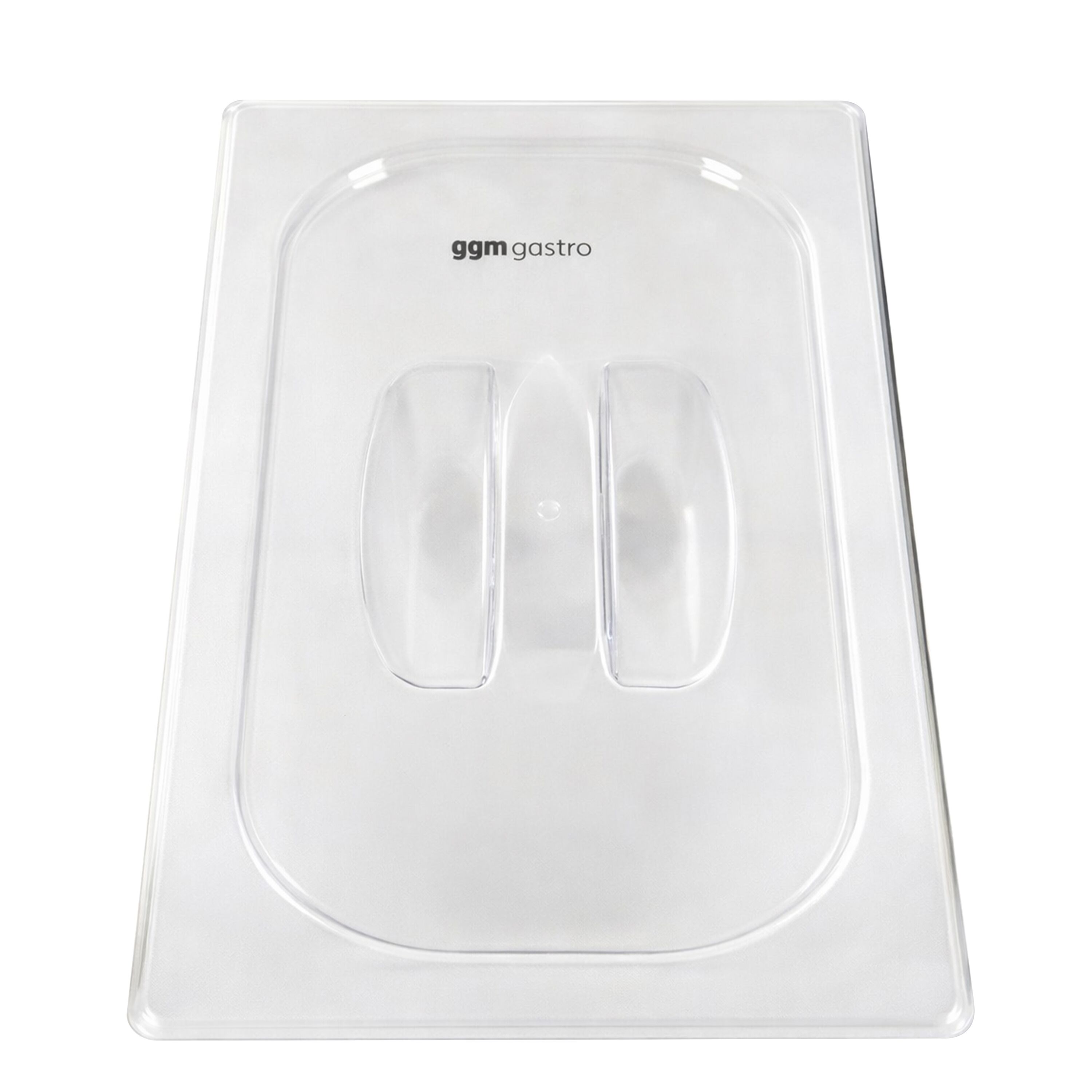 (6 pièces) Couvercle en Polycarbonate - GN 1/4 - Transparent - 265x162x23mm