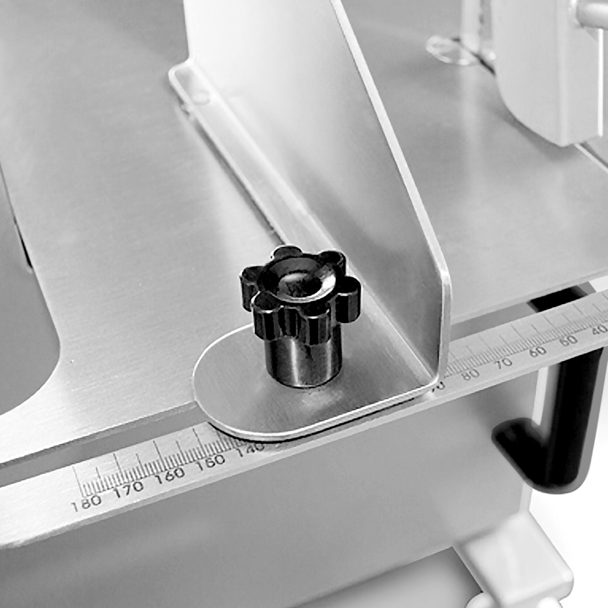 Scie à os de table - Lame 1650mm - Hauteur de coupe max. 240mm - Inox - 230V