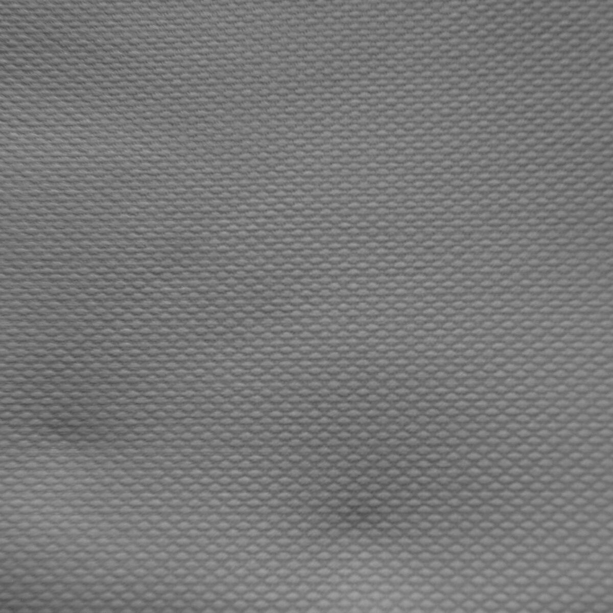 (50 pcs) Chemin de table damassé Porto Diamant - tissage jacquard - 45x130cm - Platine gris