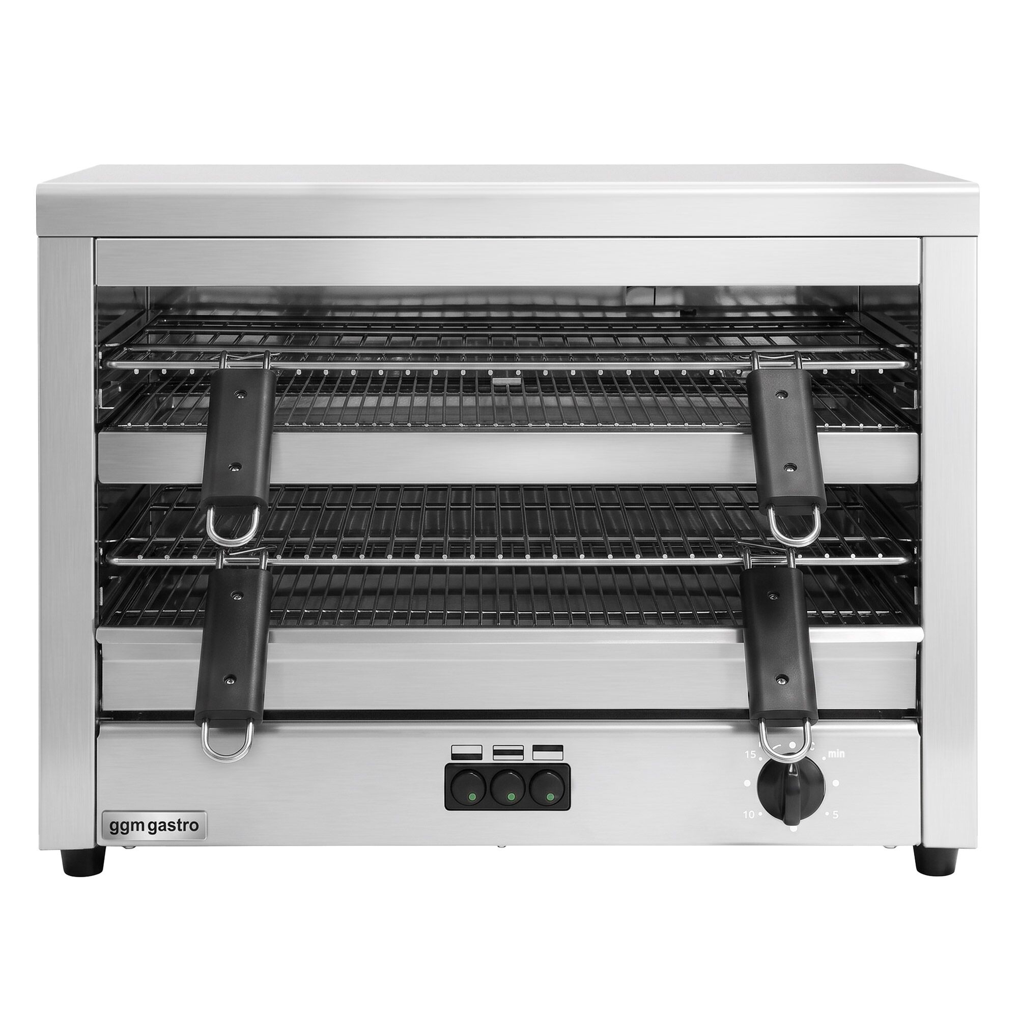 Salamander Grill - Infrared - 4.5kW - 230/400V - 2 Shelves