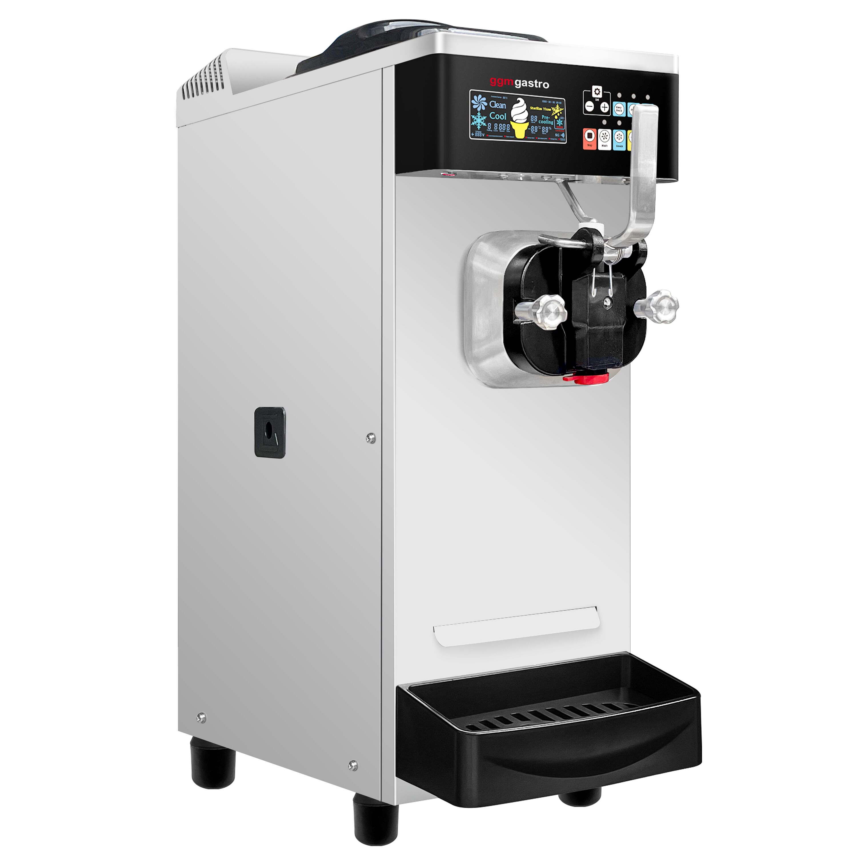 Machine à glace à l’italienne - 20-26L/h - 1,6kW - À poser