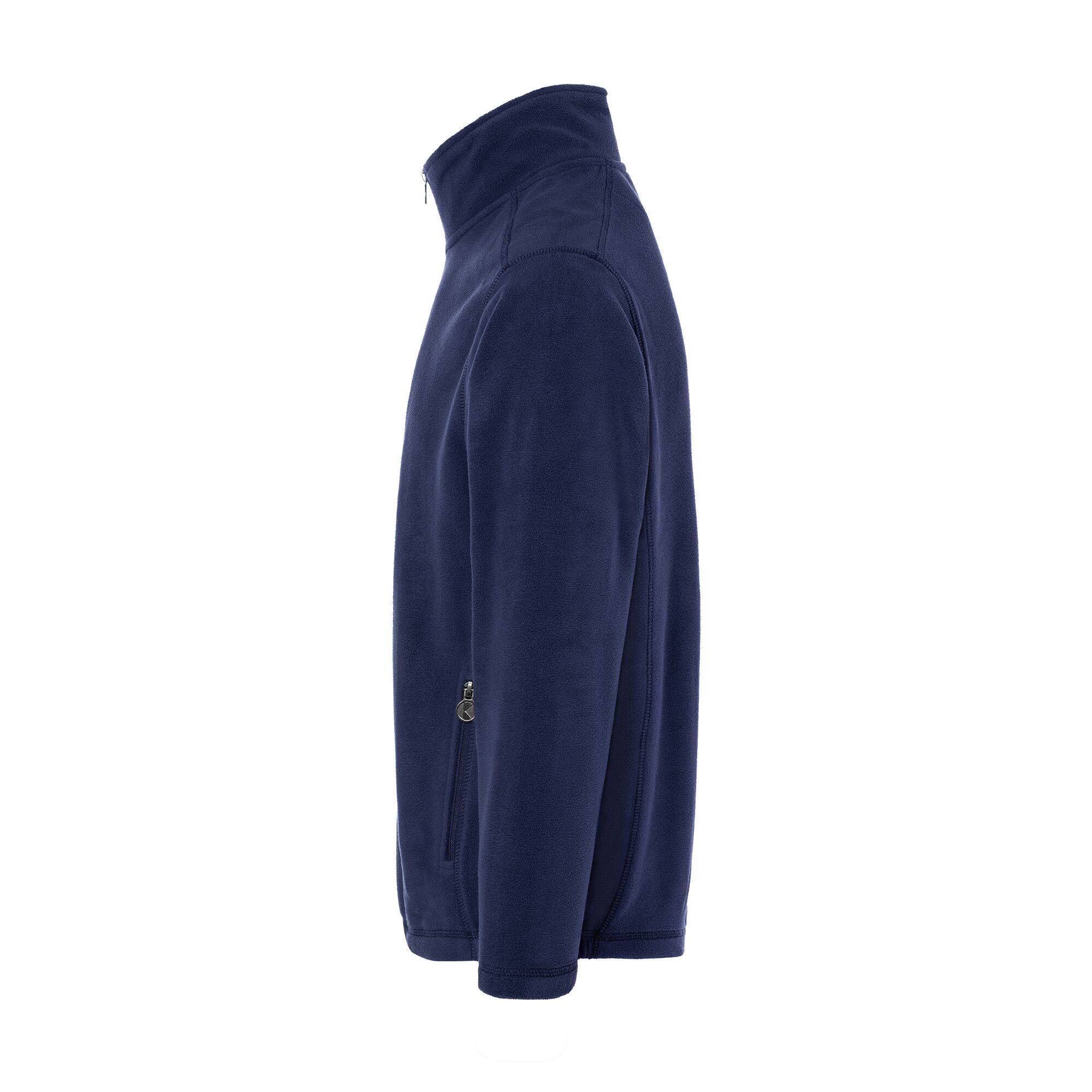 KARLOWSKY | Men's Work Fleece Jacket – Navy - 4XL - Recycled Polyester - 60°C Washable