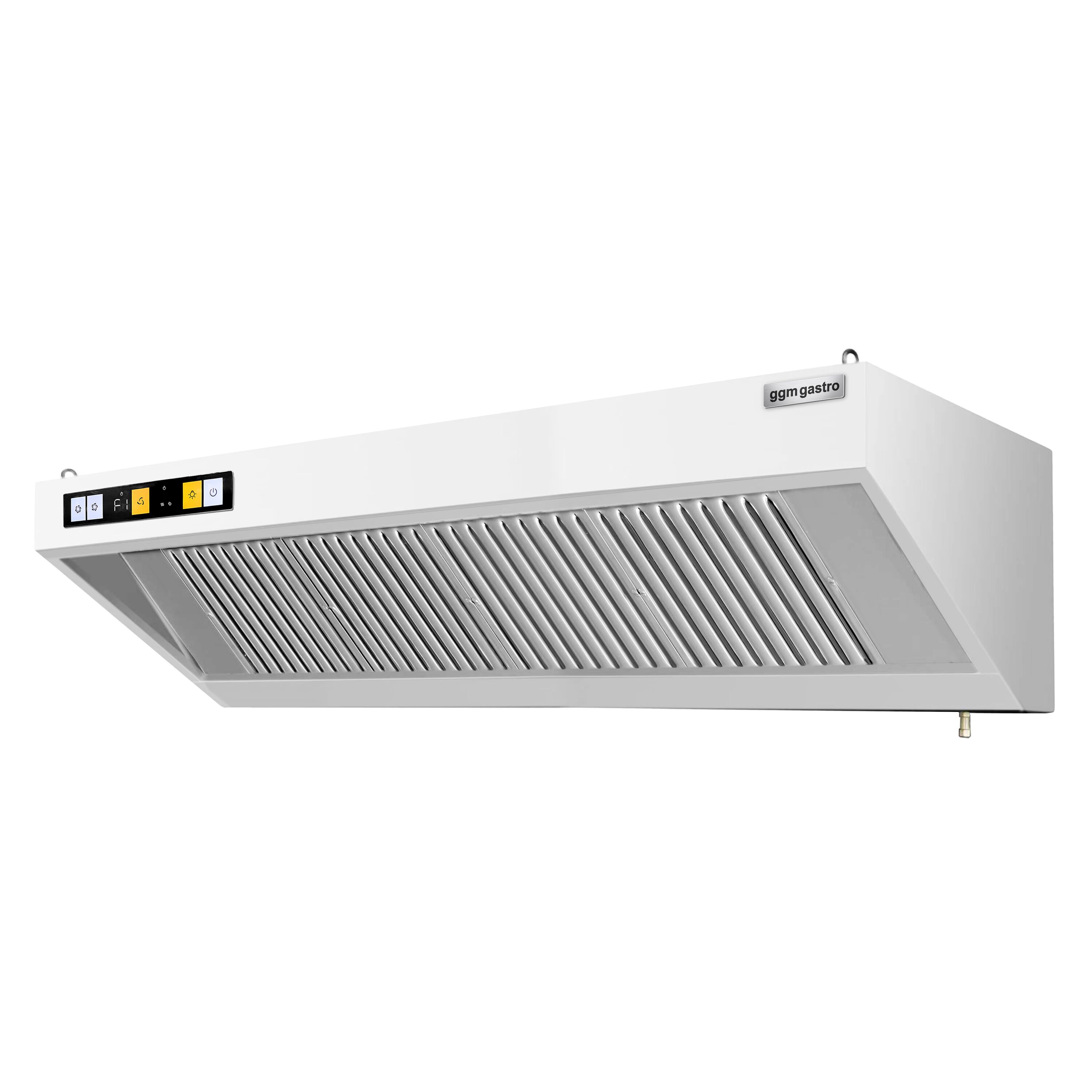 Hotte murale avec moteur – 2000 mm – régulateur, filtre et lampe