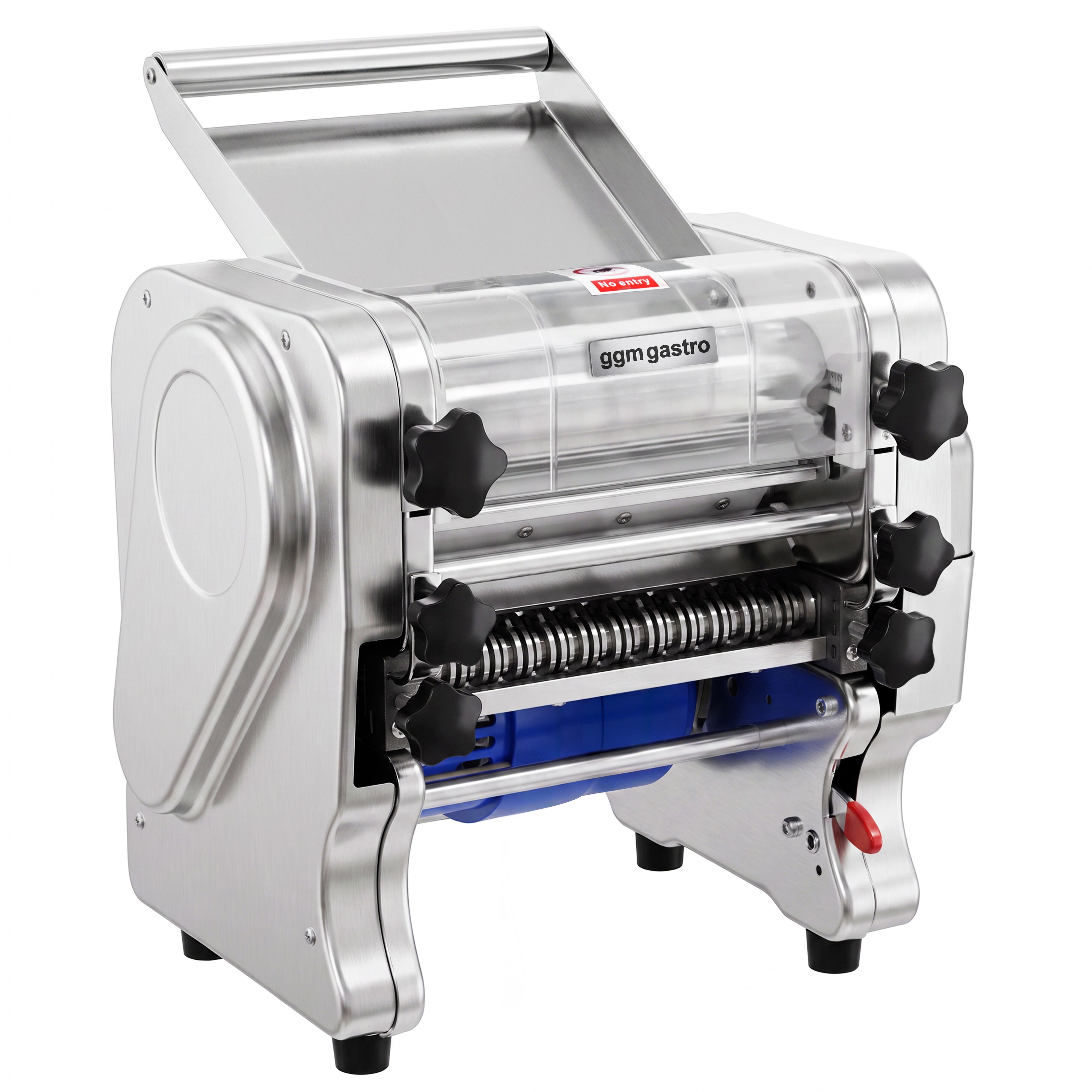  Elektryczna maszyna do makaronu z wałkiem do rozwałkowywania ciasta – długość wałka 220 mm – wydajność 8 kg/h