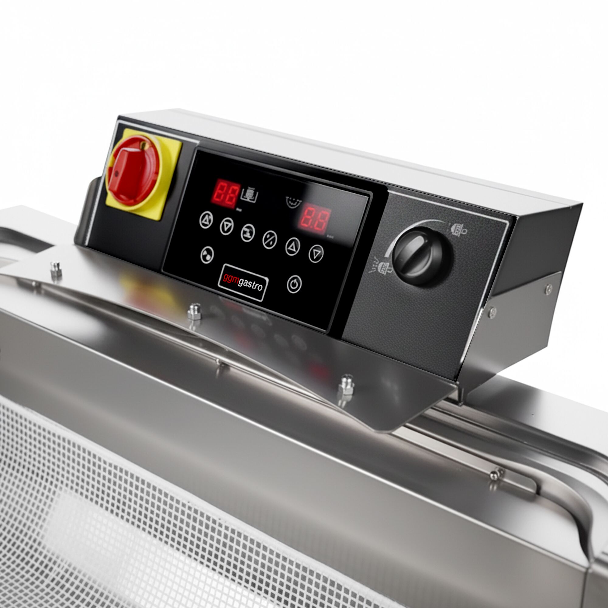 Lave-légumes avec essorage - 157L - 4-20kg/h - 380V - 1.9kW - Acier inoxydable
