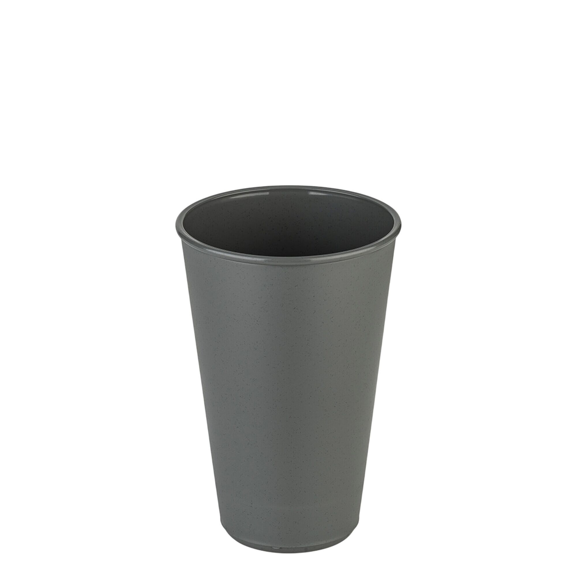 (24 pcs) Gobelet réutilisable - 400ml - Ø 88mm - Gris - compatible avec couvercle MWDGK35