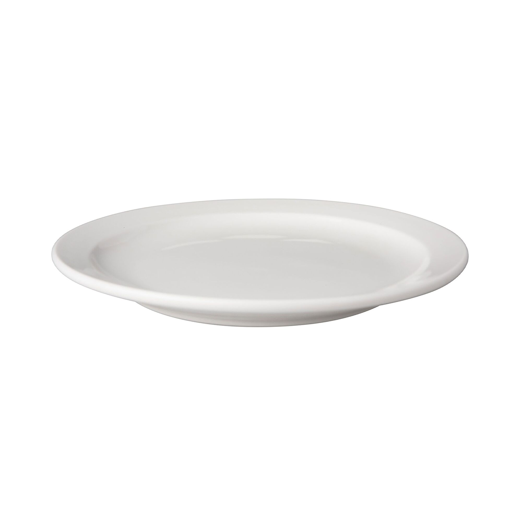 (6 Pièces) BUDGETLINE - Assiette - Plate Mammoet - Ø 210 mm - Blanc