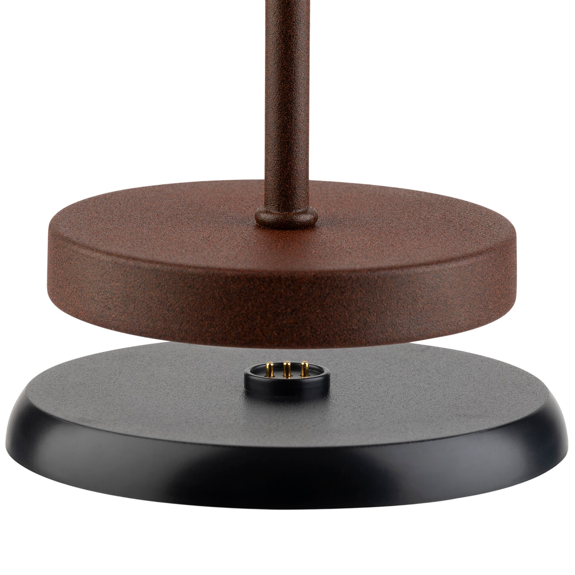 (4 pièces) Lampe de table – MERLE MINI – dimmable en 3 niveaux – Ø 90 mm – Rouille
