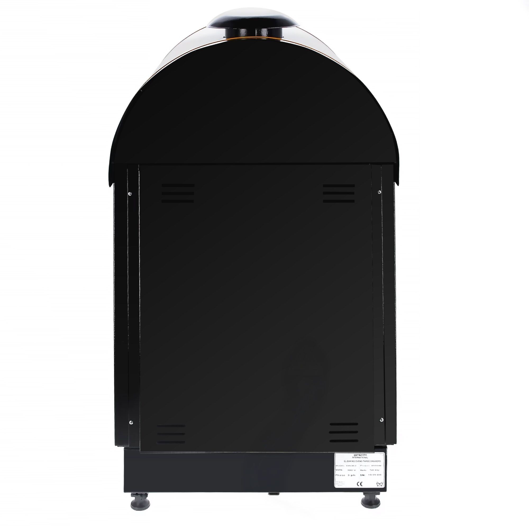 Commercial Gas Jacket Potato Oven - Manual Controls - 4.9kW - 500x950x700mm - with 2 drawers