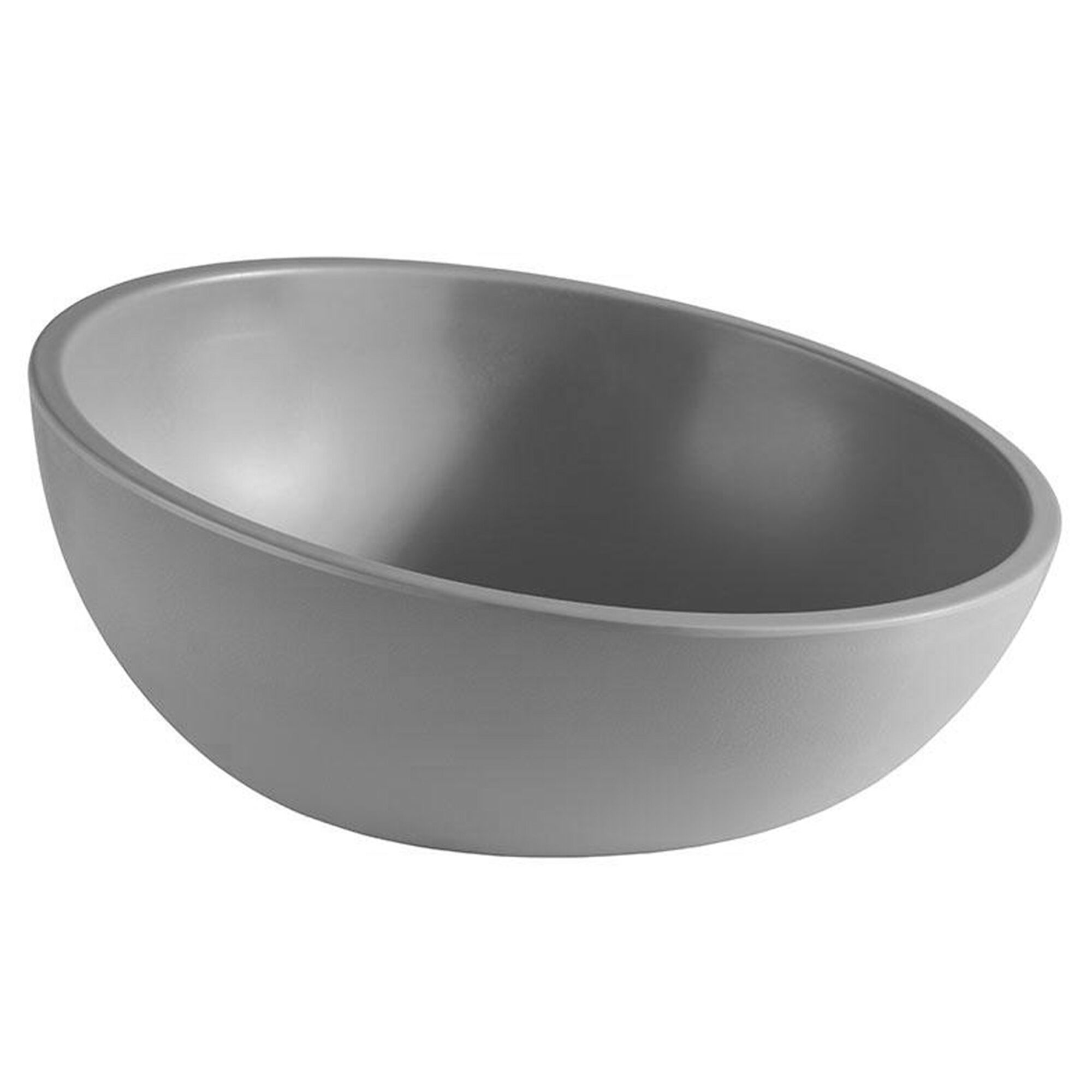 (6 pcs) Coupe - ELEMENT LOOK - Mélamine - 1,45L - carré - 260x260mm - Profondeur : 125mm - Gris