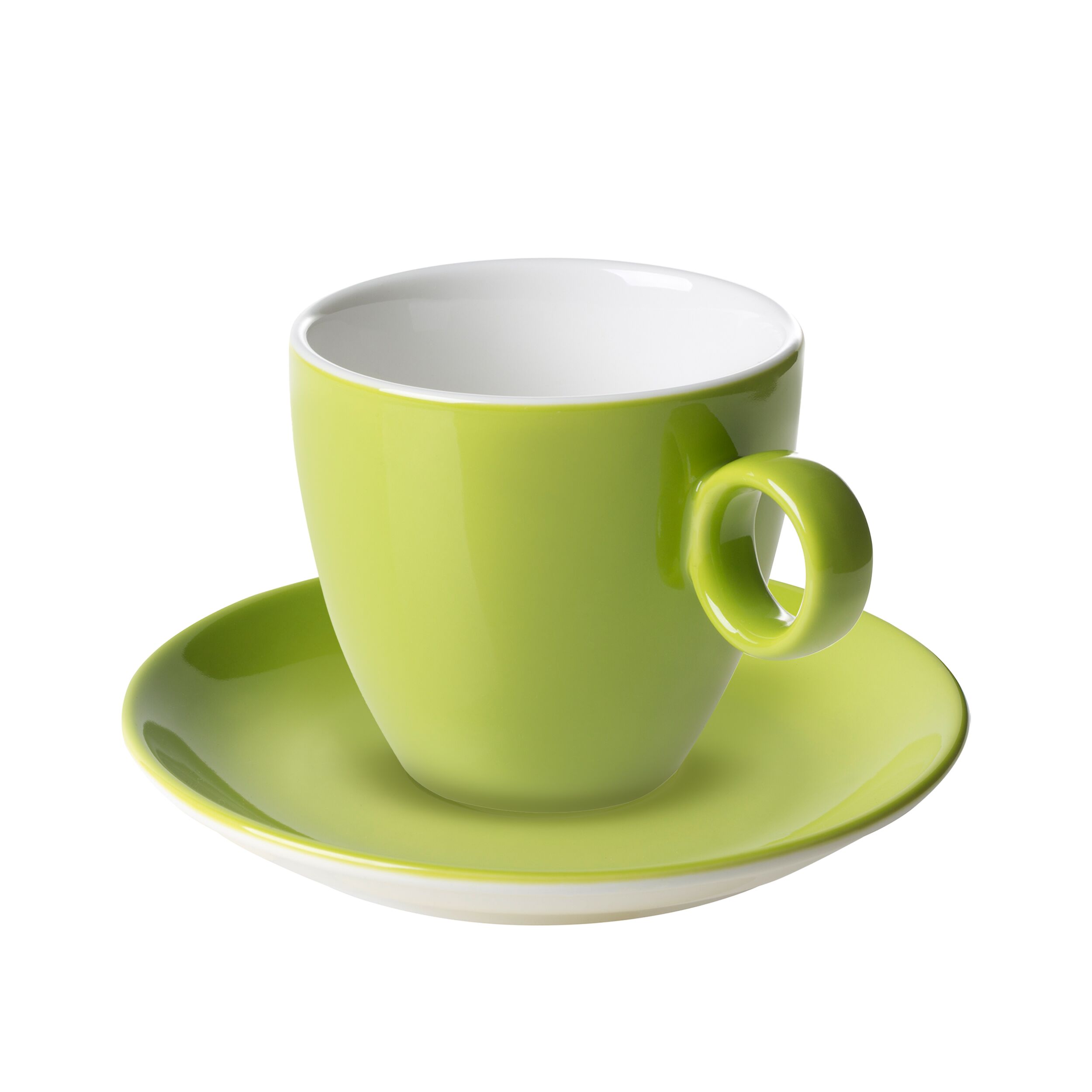 (6 pcs) BART COLOUR CAFE - Soucoupe à café - Ø135mm - Lime