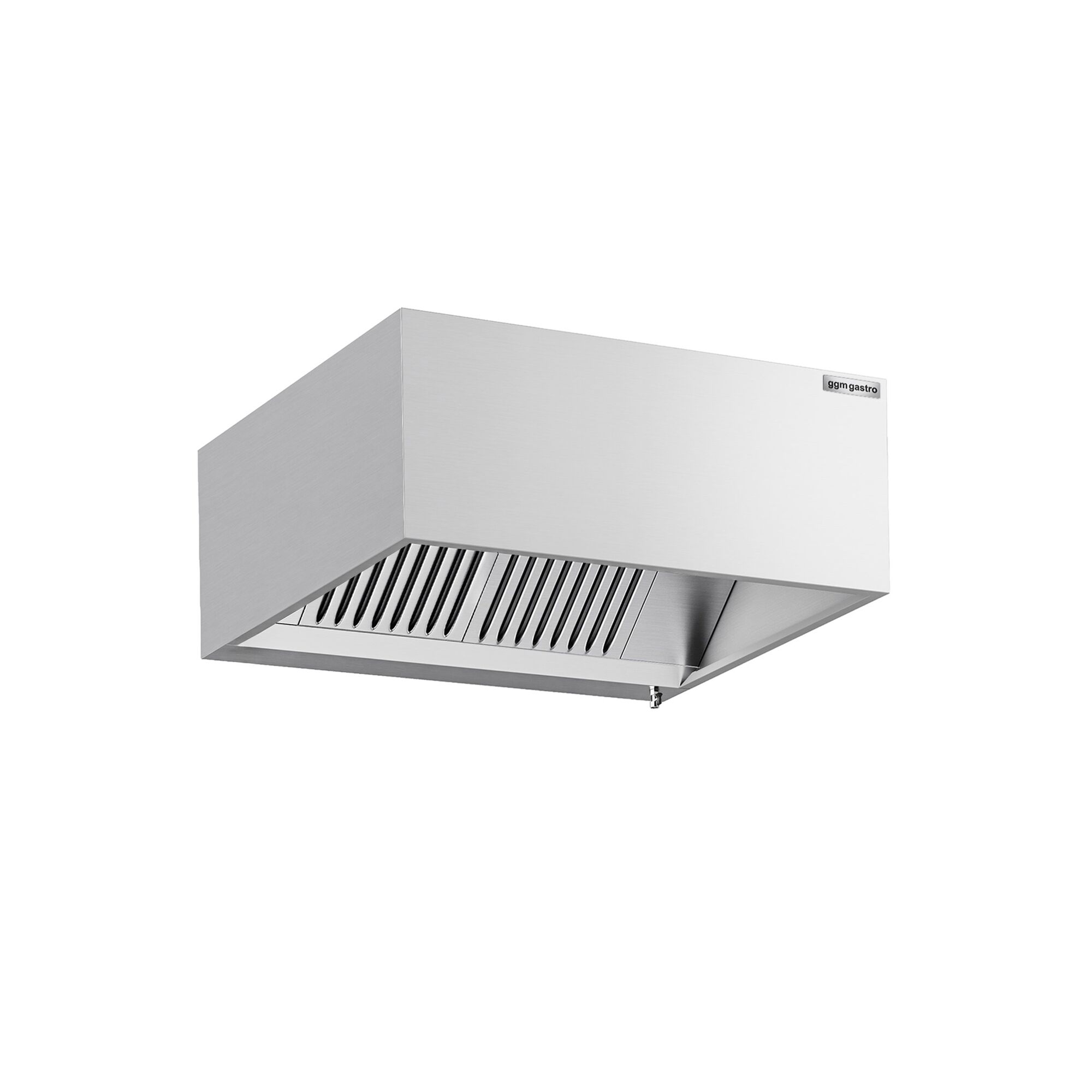 Induction box hood – 1200 mm – with filter & light – without motor