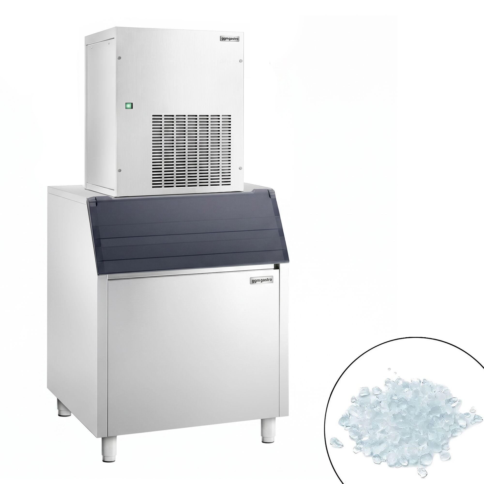 Premium PLUS moduláris jégdaráló – 270 kg/24, 200 kg-os jégtárolóval együtt