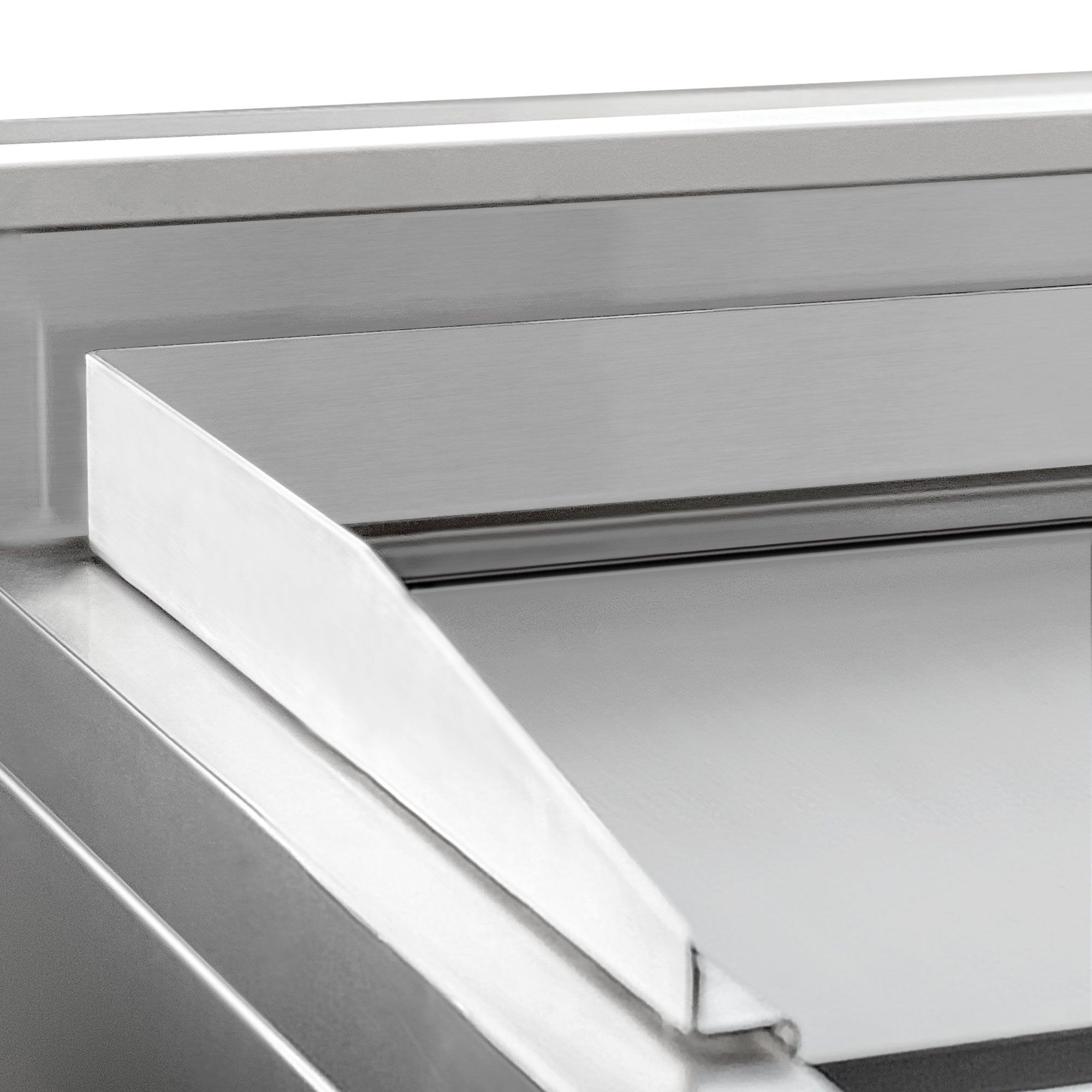 Commercial Induction Griddle - with Digital Controls - 5.0kW - Smooth Plate - Cooking area: 360x240mm