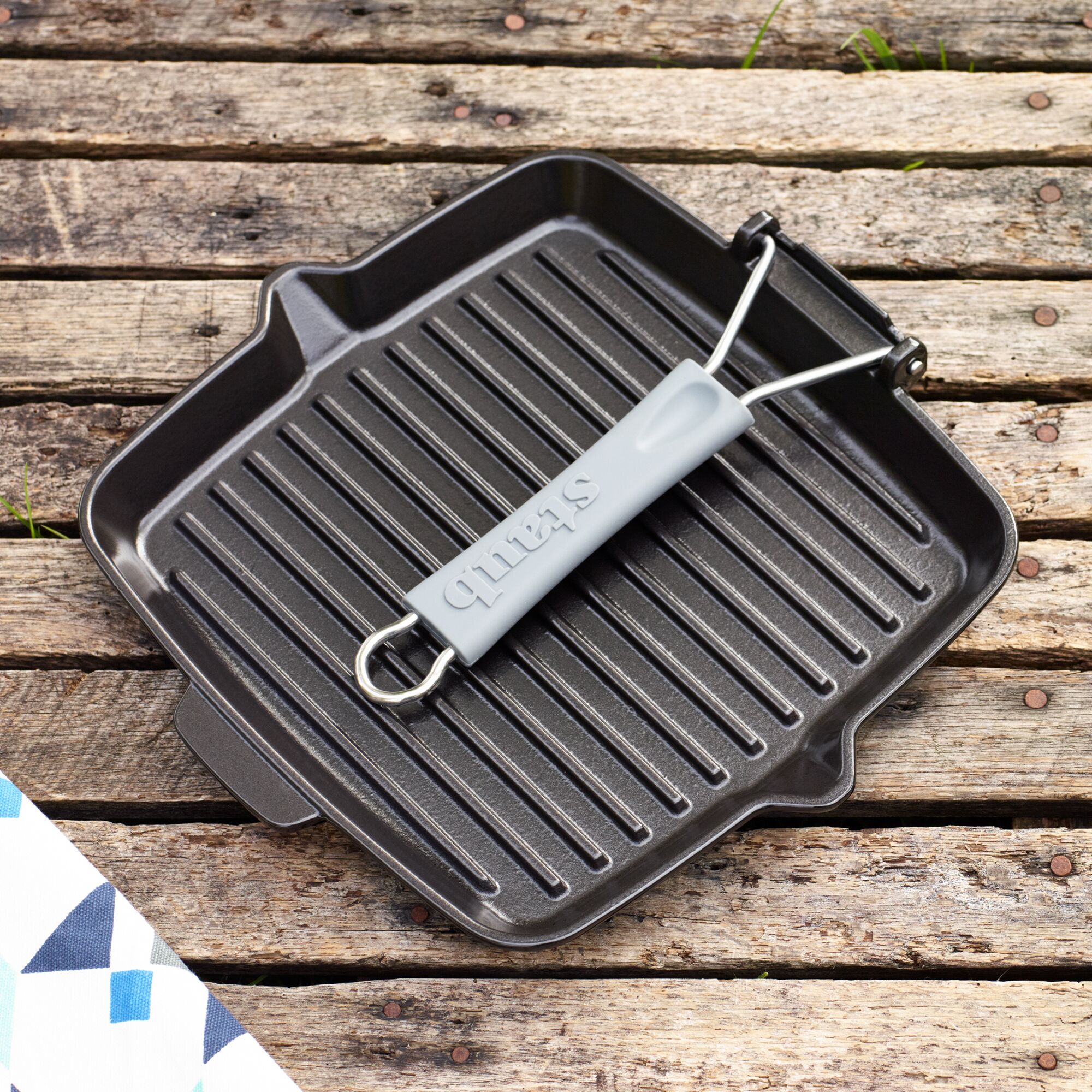STAUB | GRILL PANS - Grillpfanne - 240x240mm - Gusseisen - Schwarz