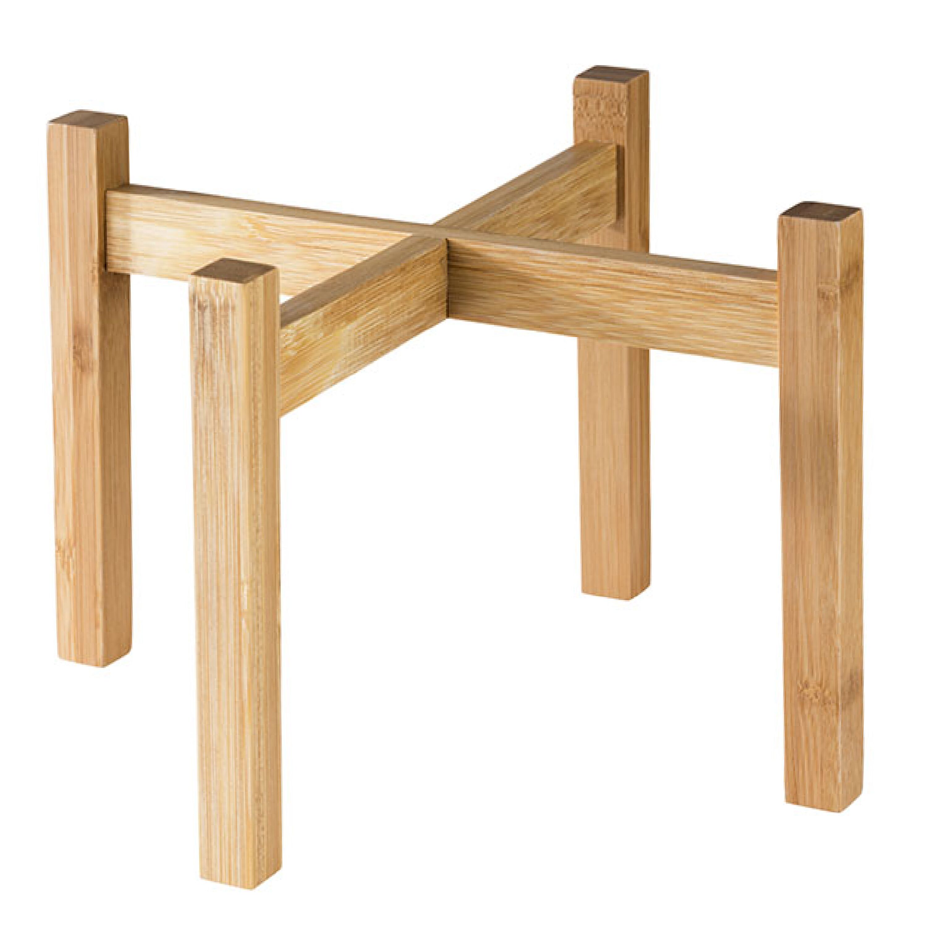 Etagere / Buffet Stand - Bamboo - Brown - square - Height: 140mm - suitable for 10430 & 10435