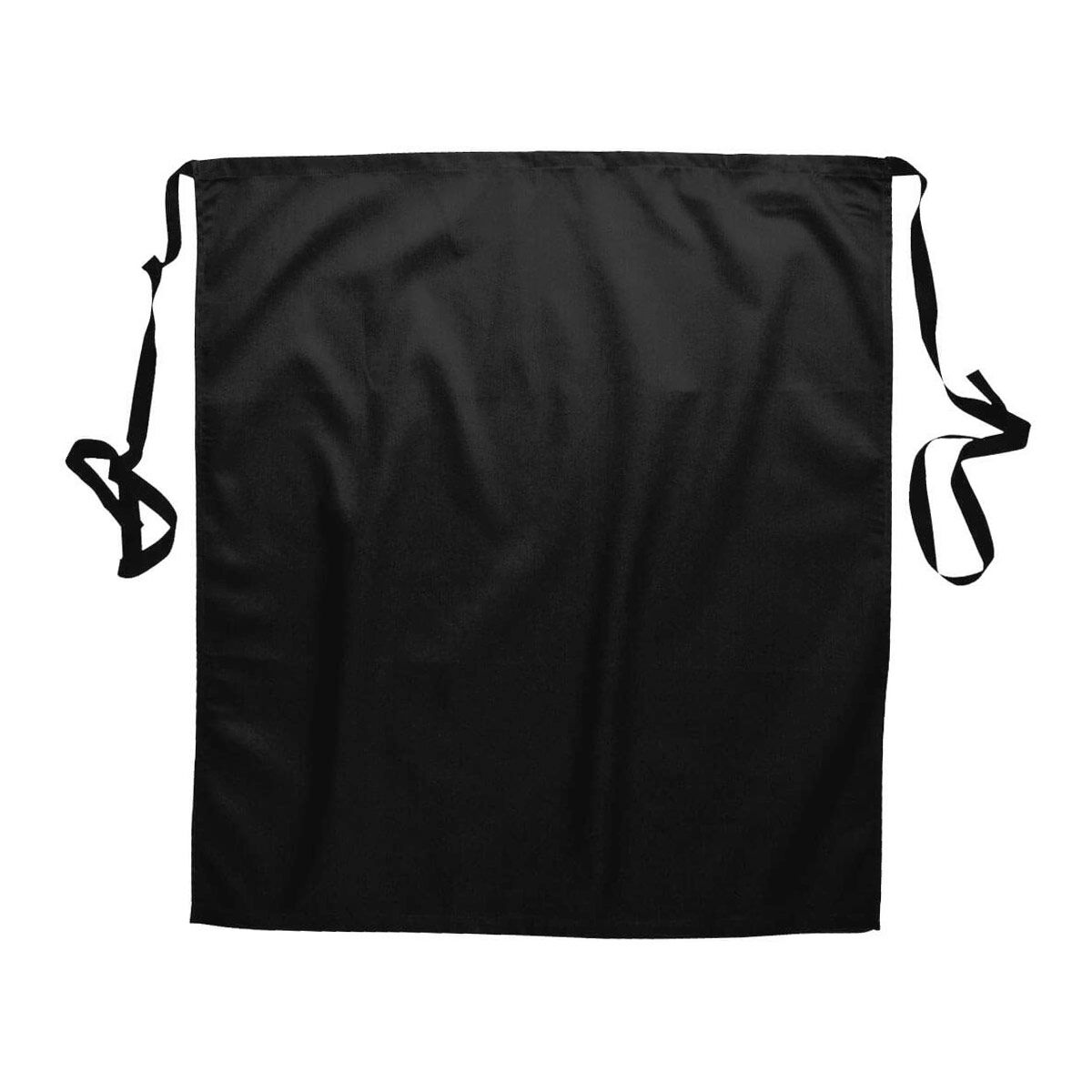 Tablier de taille avec poche - Noir - Longueur: 76cm