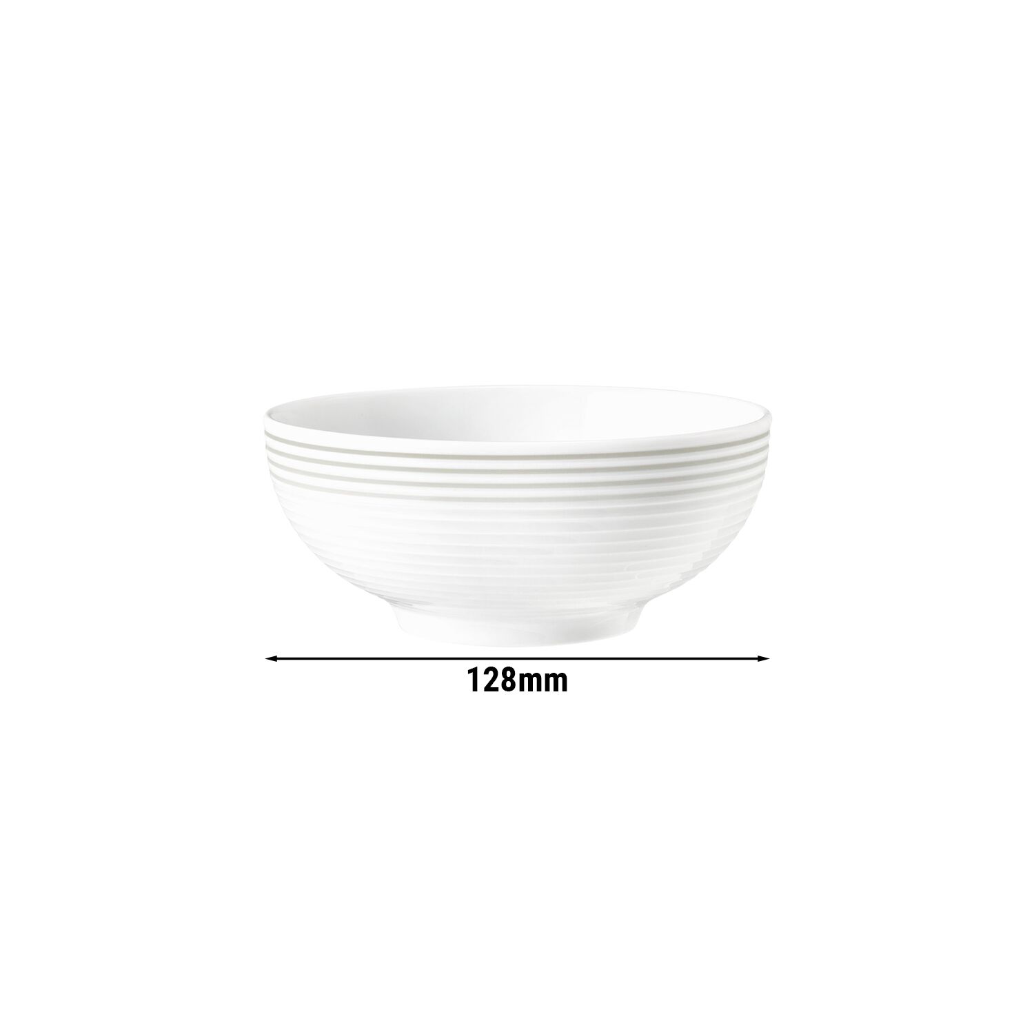 (4 pièces) SELTMANN WEIDEN | Bol - Ø 130mm - Gris perle