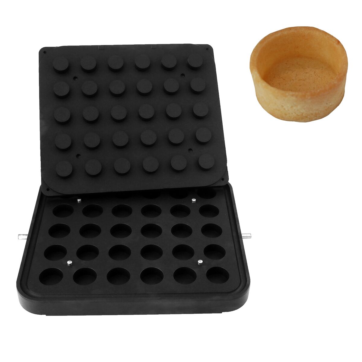 Sütőlap Tartelette-géphez TMPIC - forma: 30x kerek - Ø 39 mm