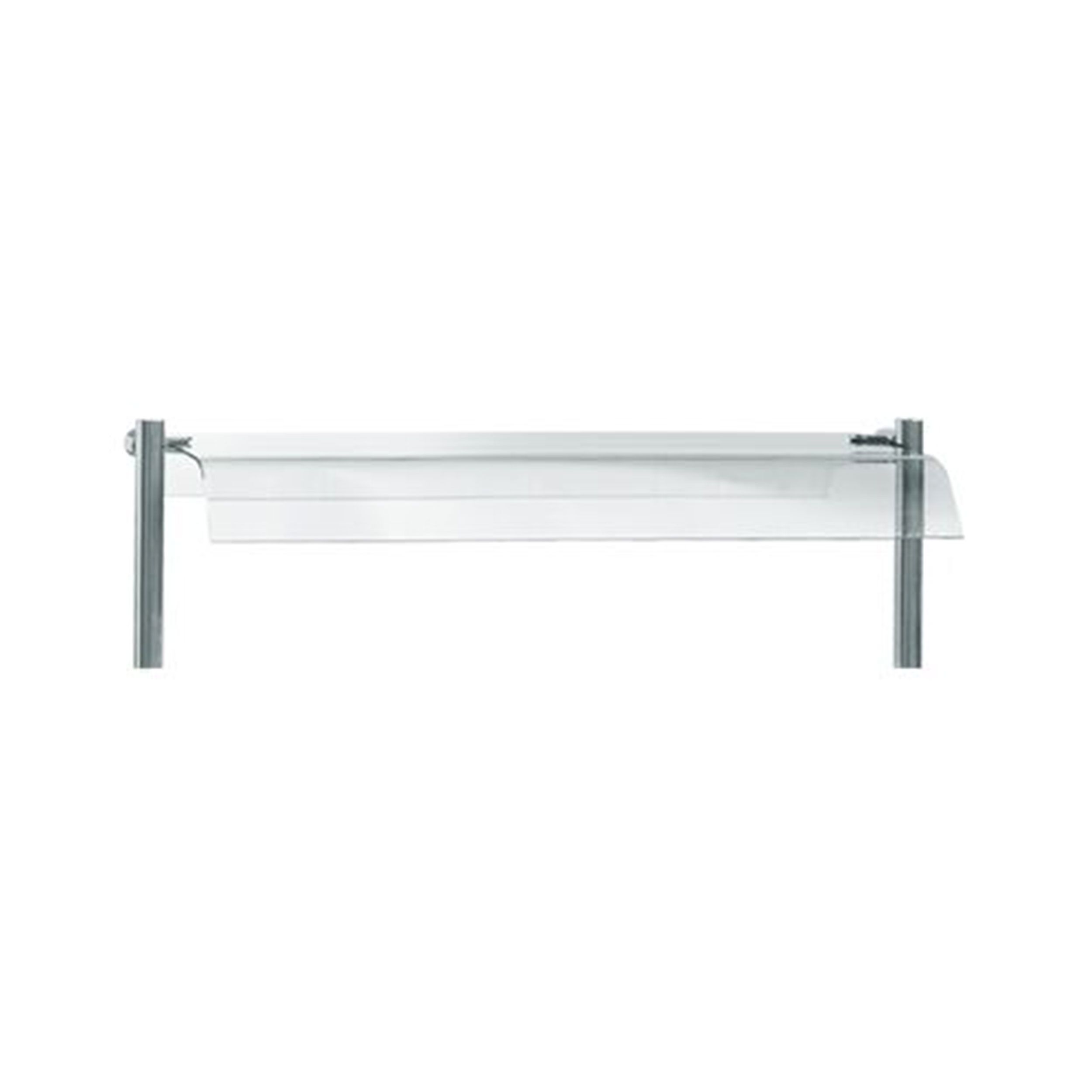 Support de verre KOPENHAGEN - 750x400mm - Épaisseur : 3mm - compatible avec BVI800-2 & BVI800 - Glashalterungen BVI800-GH2 ou BVI800-GH6 disponibles séparément