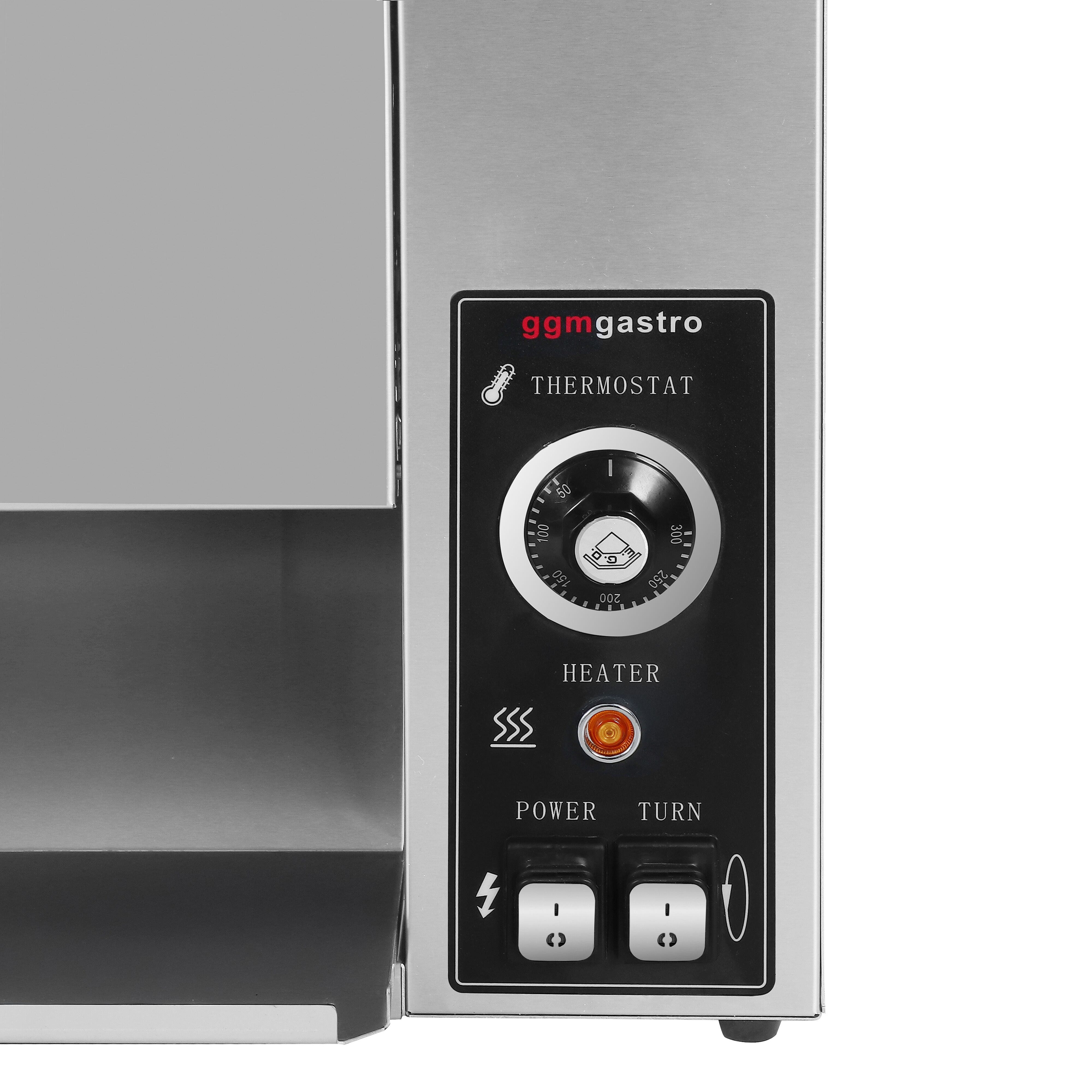 Toaster vertical - Manuel - 2,7 kW - pour pains à burger & hot-dog
