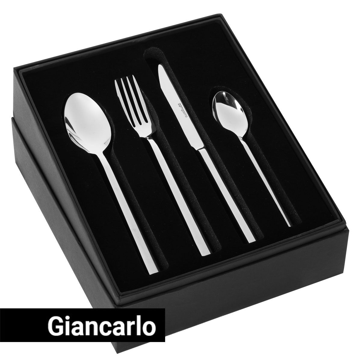 Ensemble de couverts Giancarlo - Acier inoxydable 18/10 - incl. boîte à couverts - 24 pièces