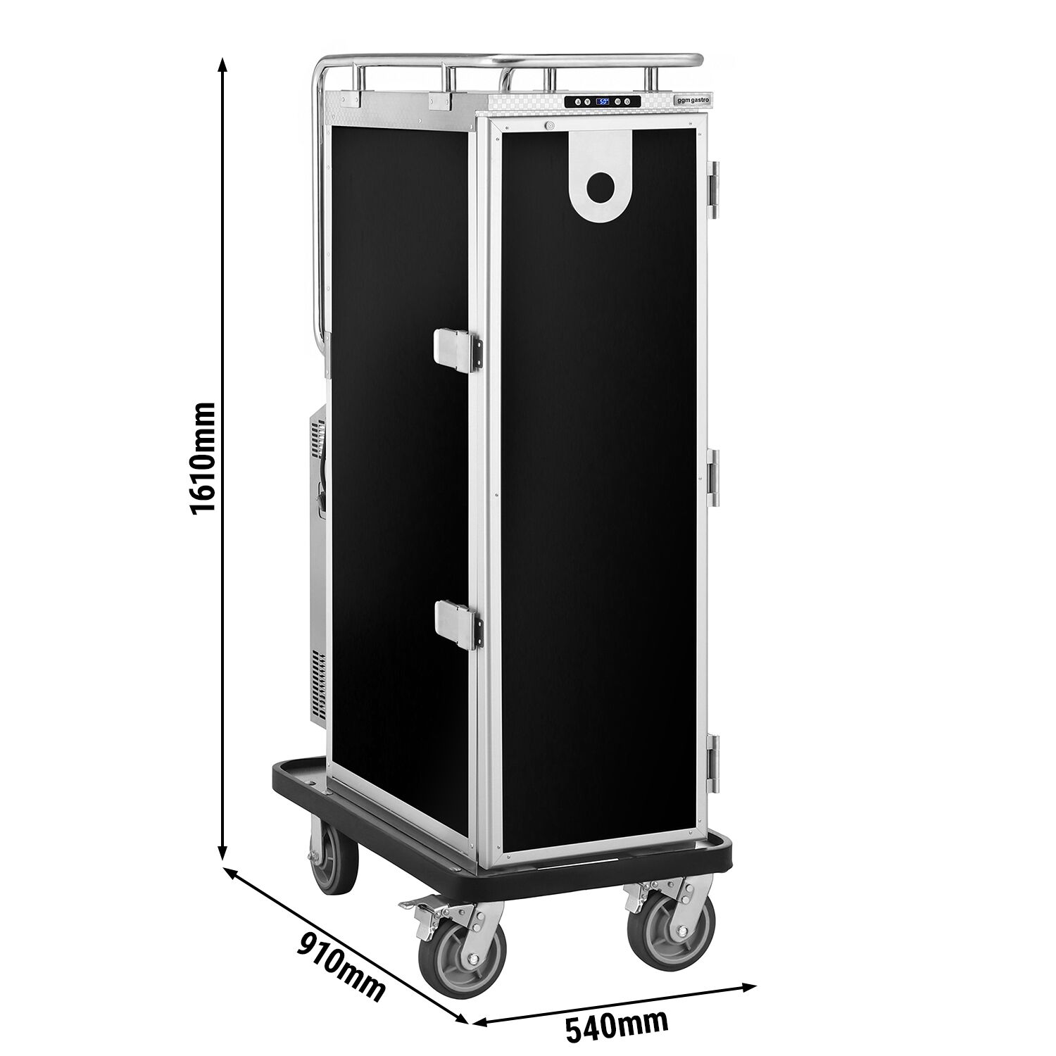 Bankettwagen - Gekühlt - 246 Liter - für 14x GN 1/1