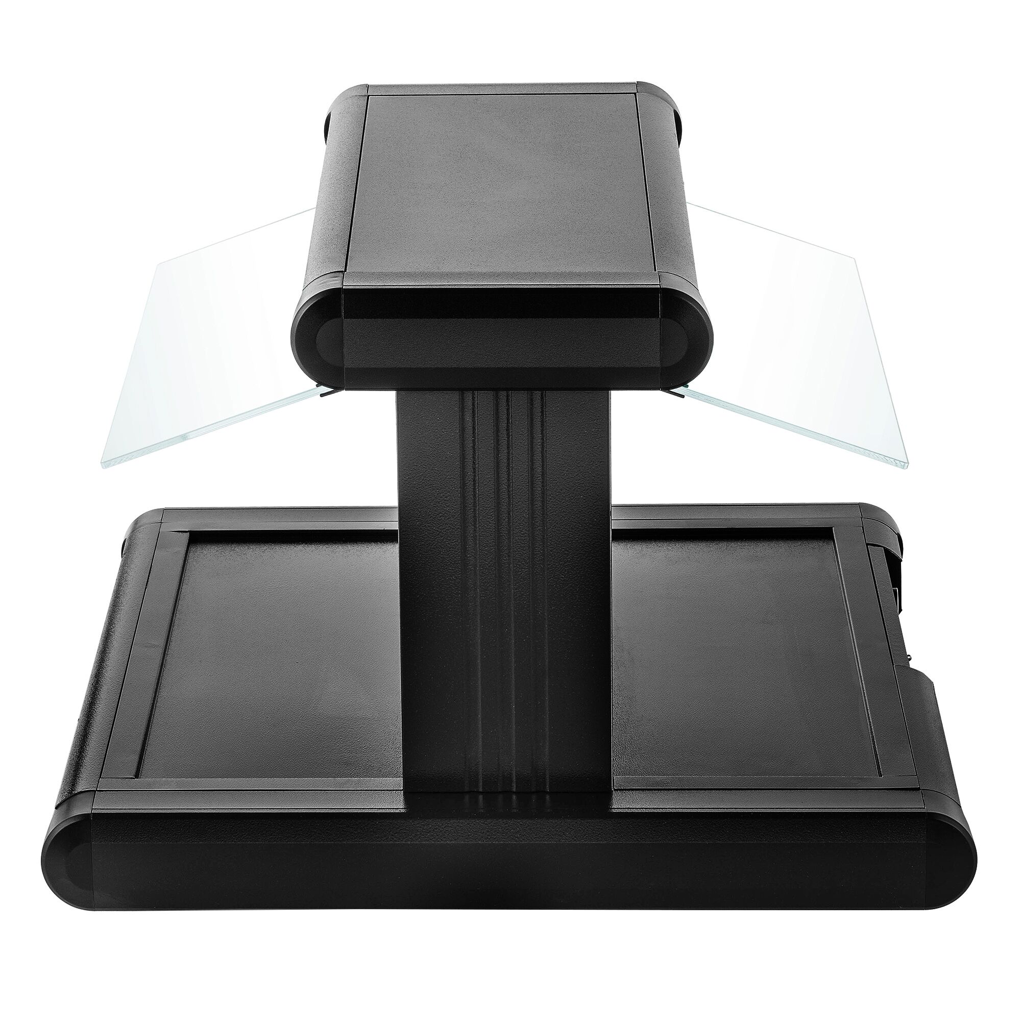 Plaque de maintien en température professionnelle avec surface en verre trempé - 919mm - 630W - avec pare-haleine en verre