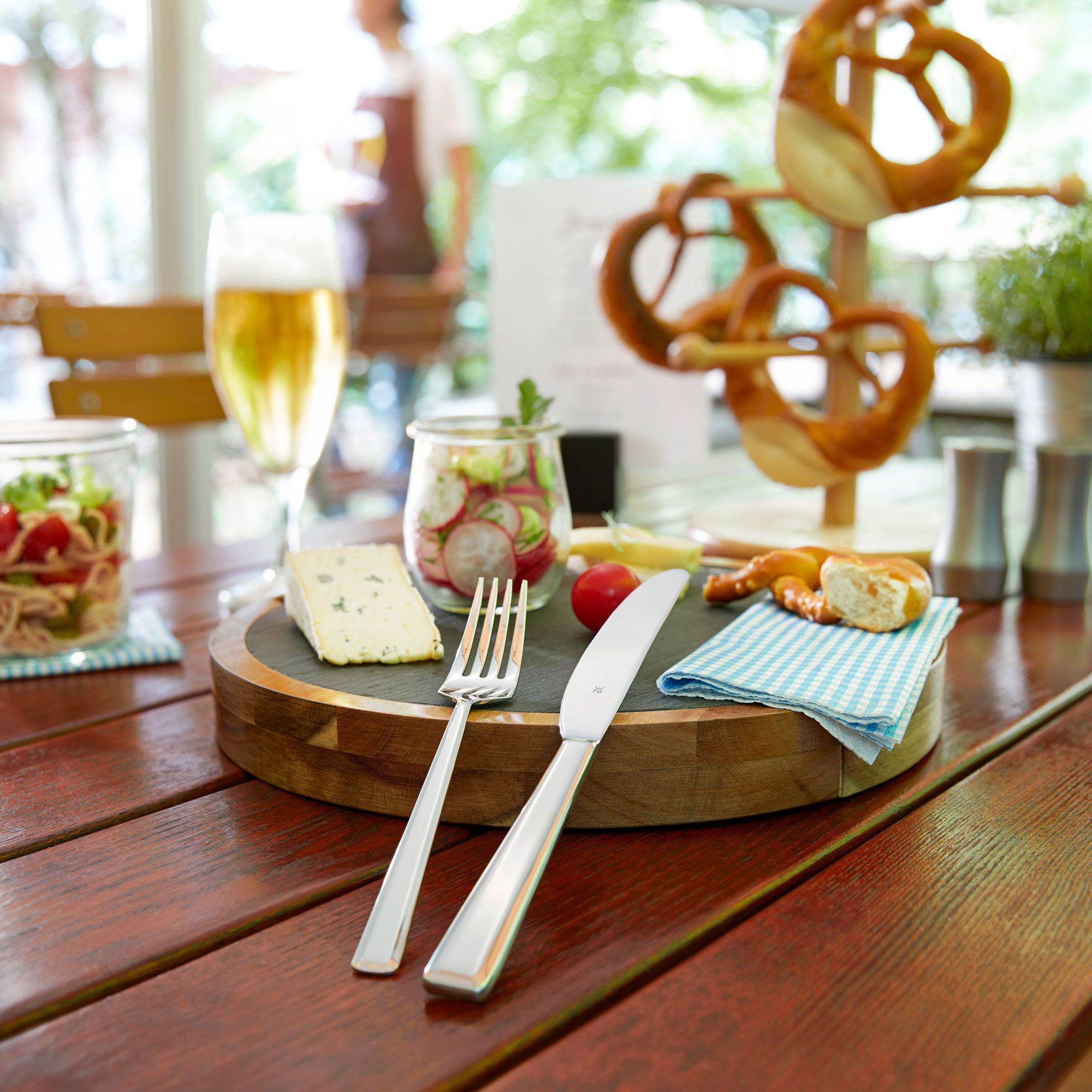 (12 pièces) WMF | EDITA - Fourchette de table - 202 mm - polie